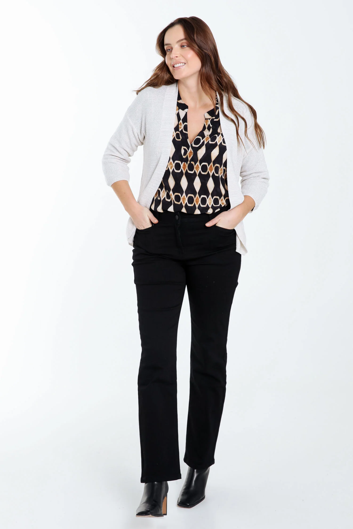 Cardigan en viscose avec lurex - Image 18