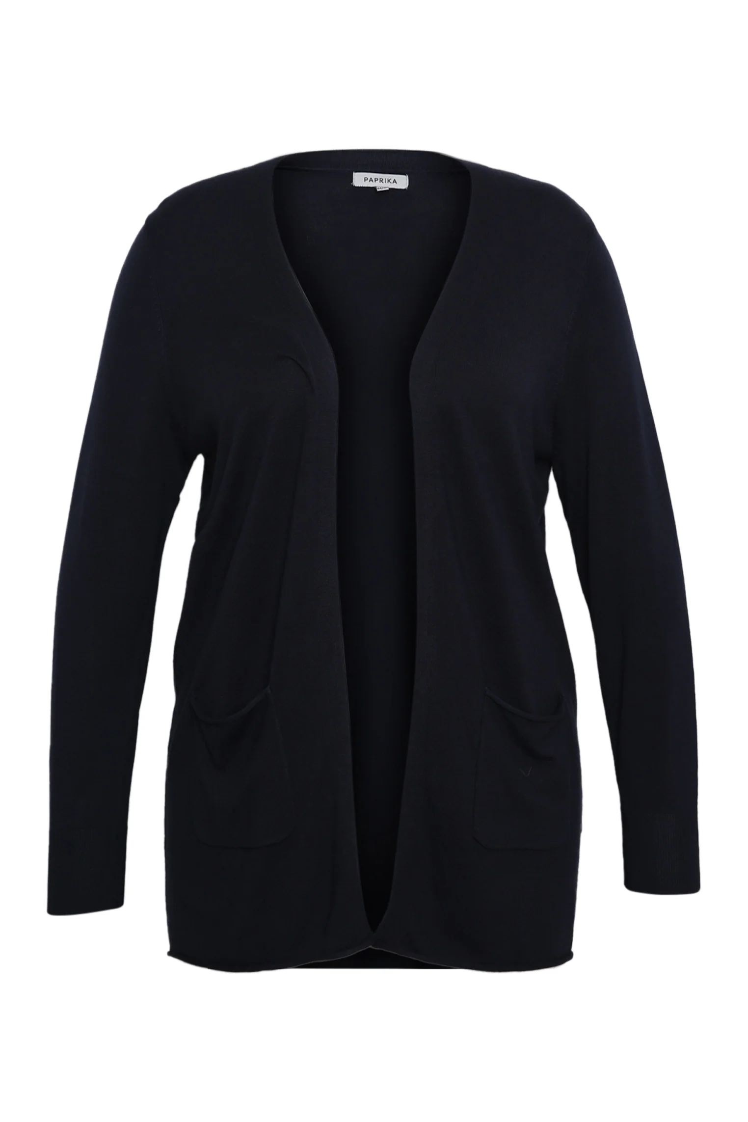 Cardigan fin en viscose uni - Image 10