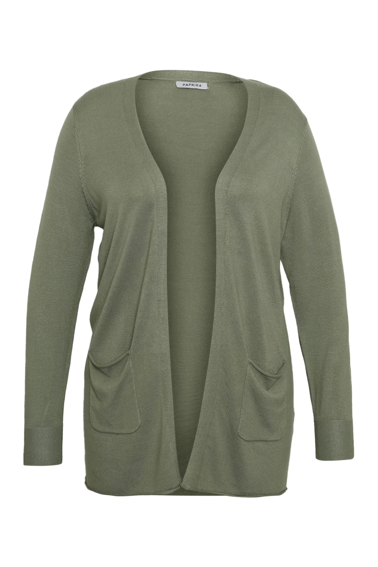 Cardigan fin en viscose uni - Image 9