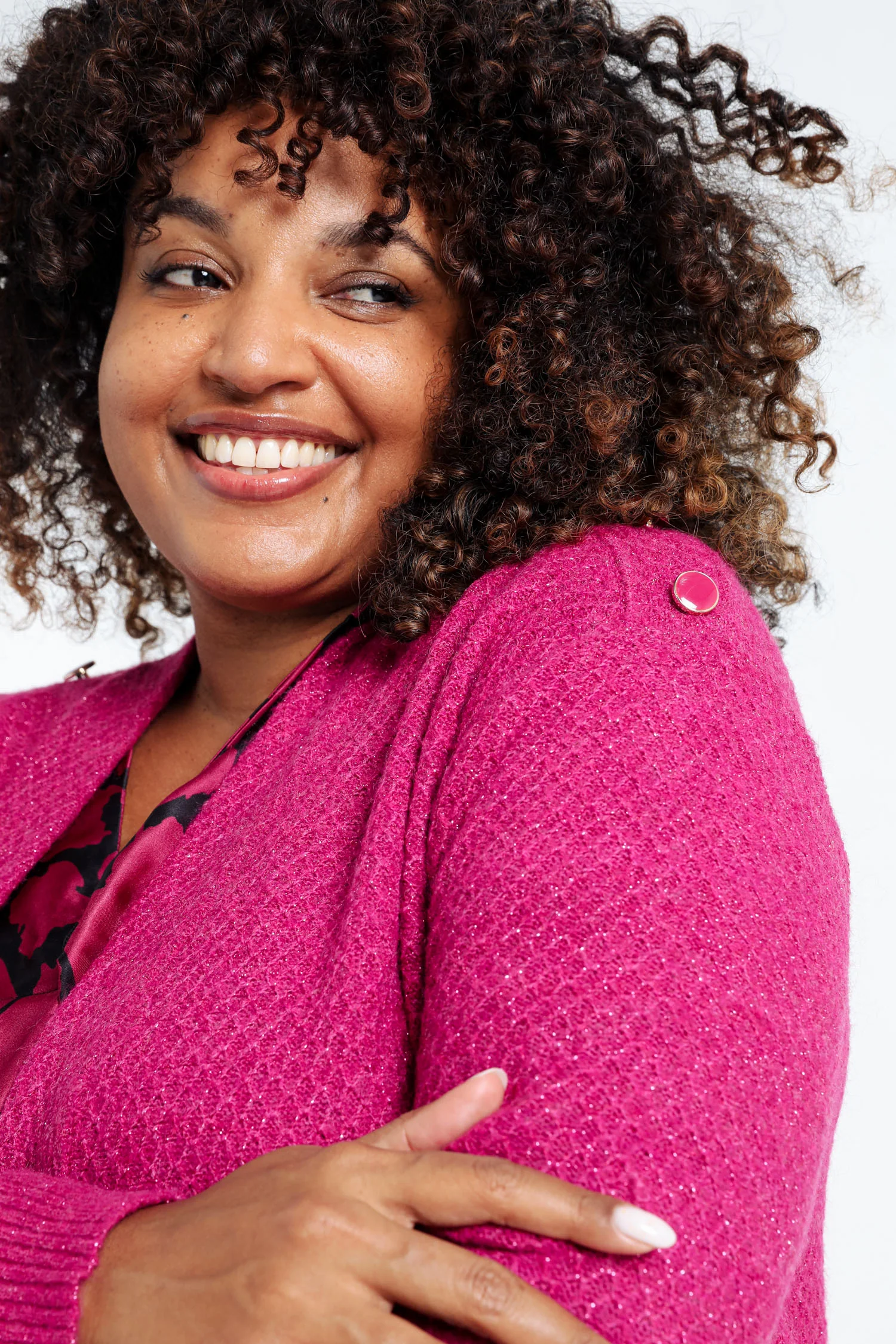 Cardigan long détail bouton - Image 16