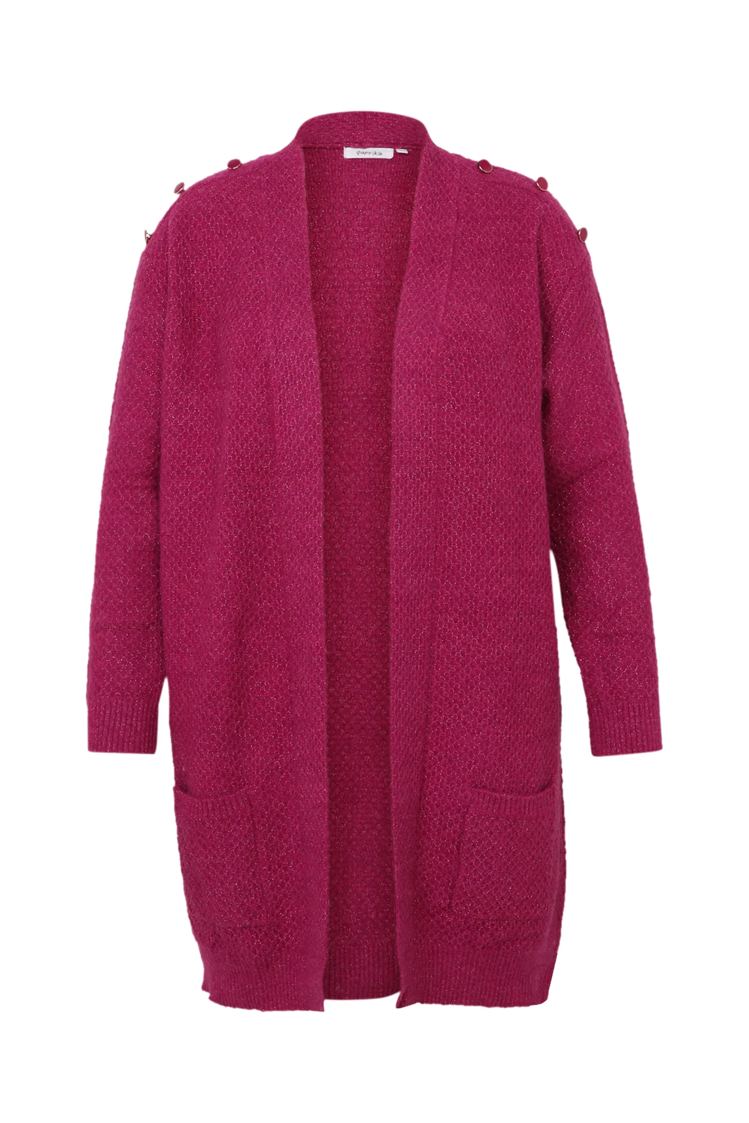 Cardigan long détail bouton - Image 21