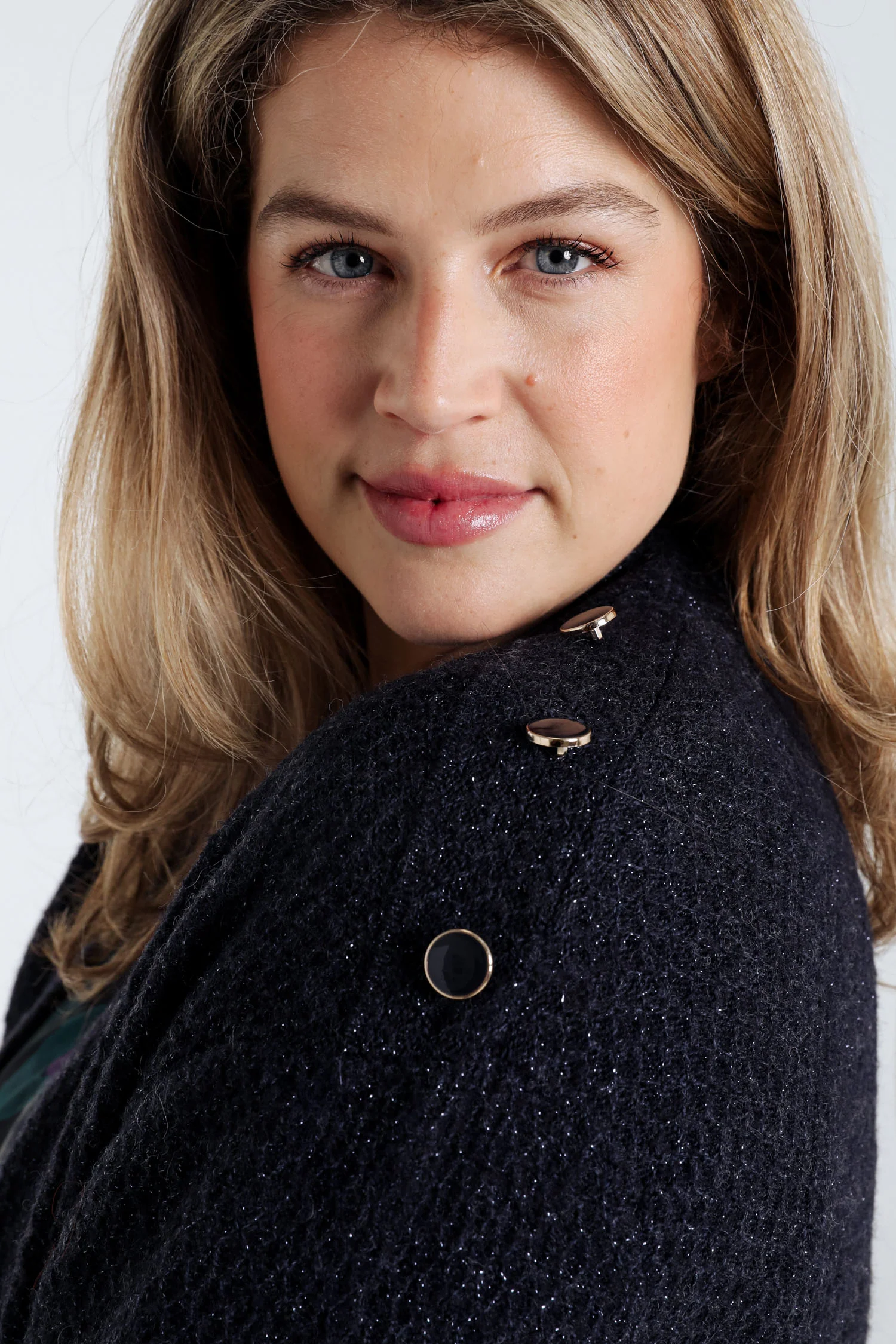 Cardigan long détail bouton - Image 3