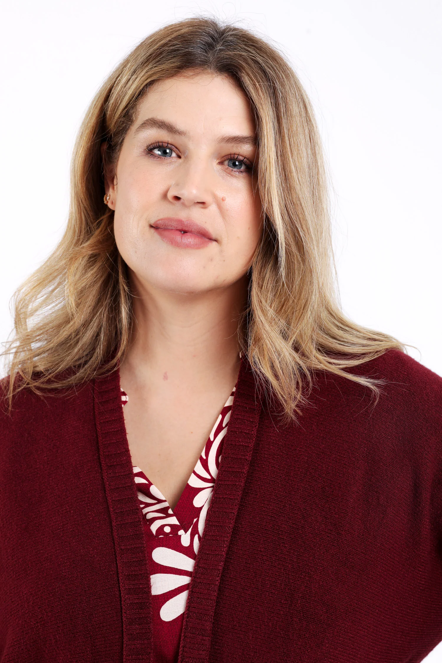 Cardigan long en viscose uni - Image 3