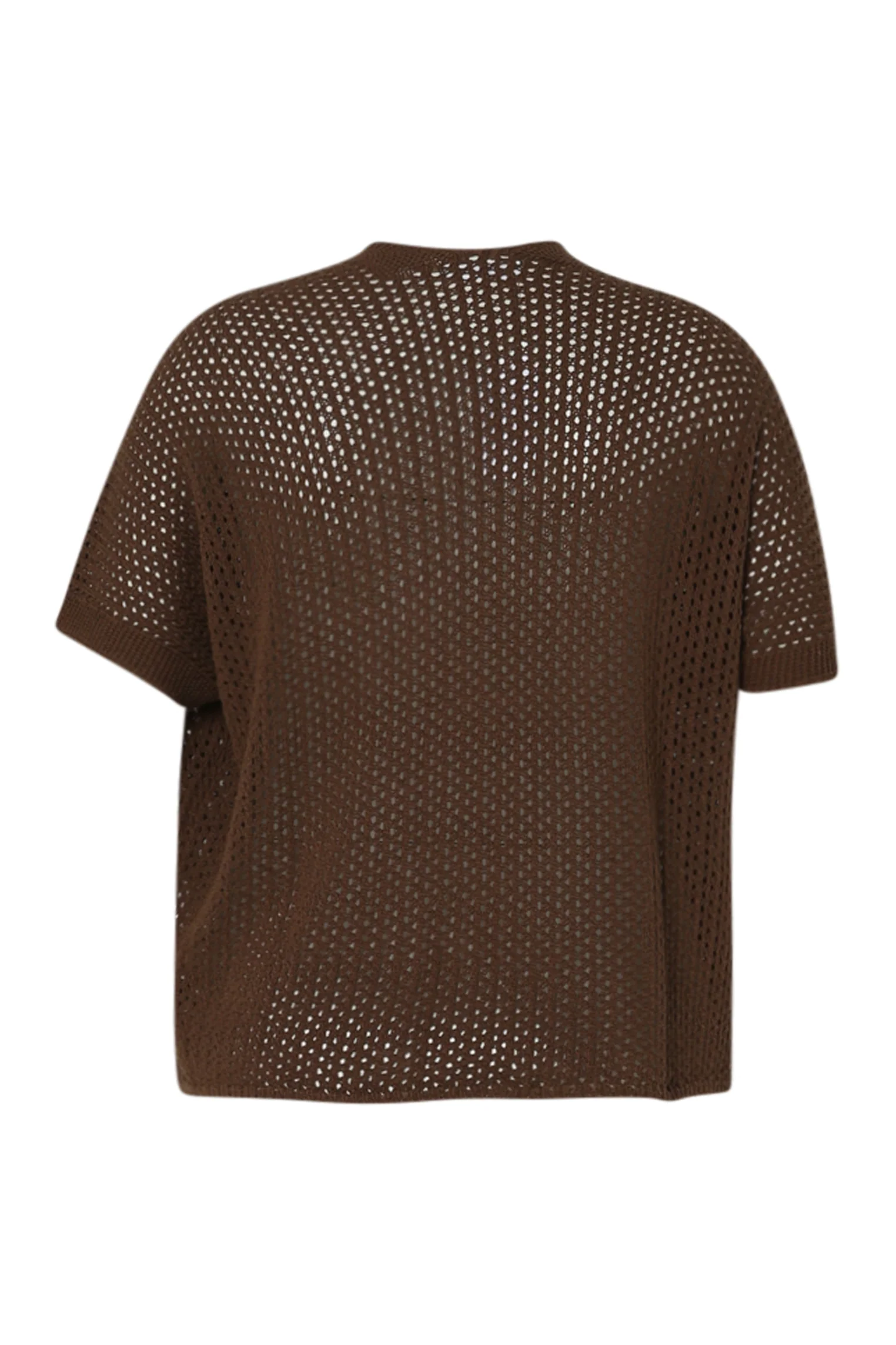 Cardigan maille ajourée uni - Image 11