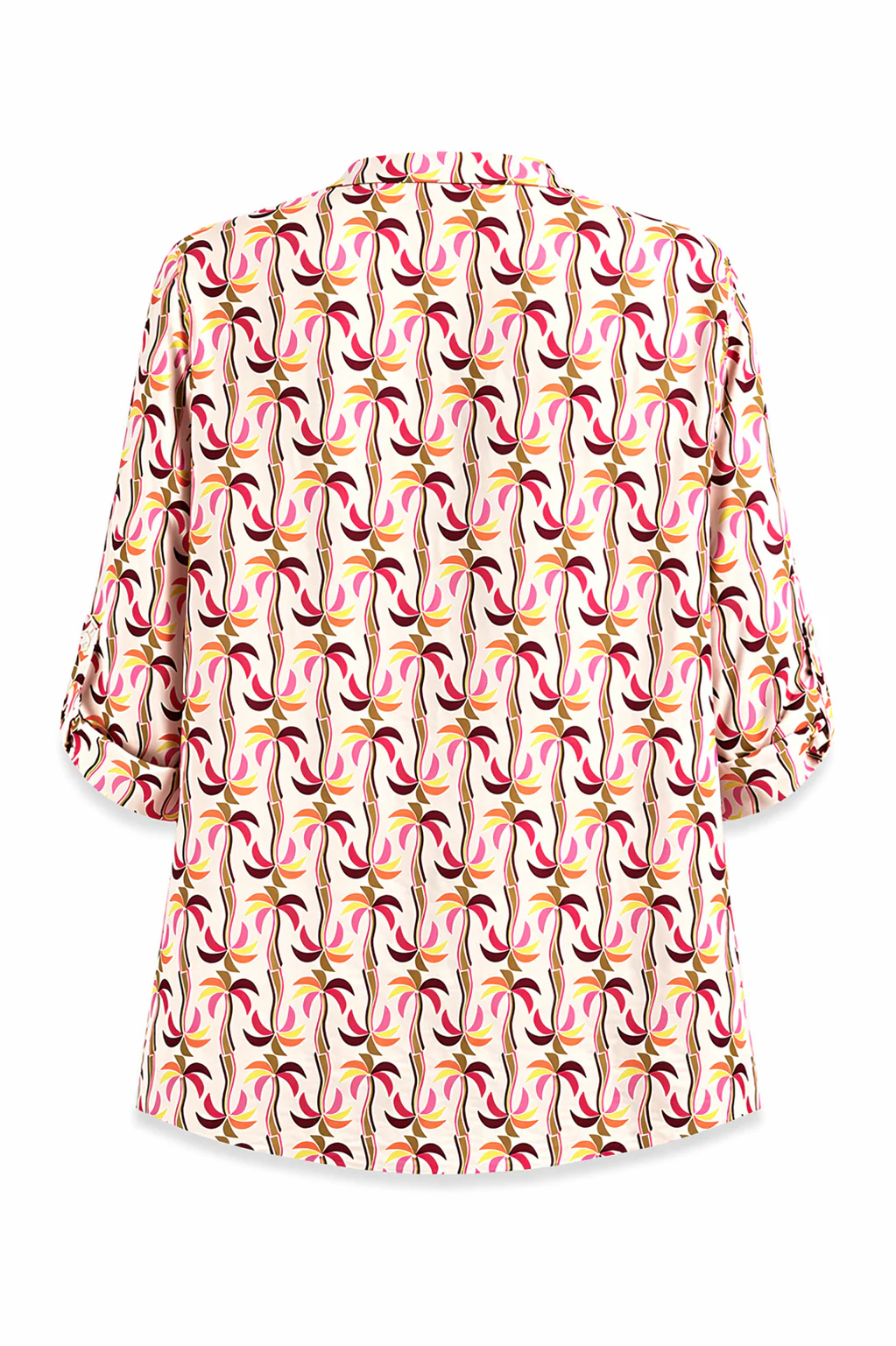Chemise en coton et viscose imprimé palmiers - Image 11