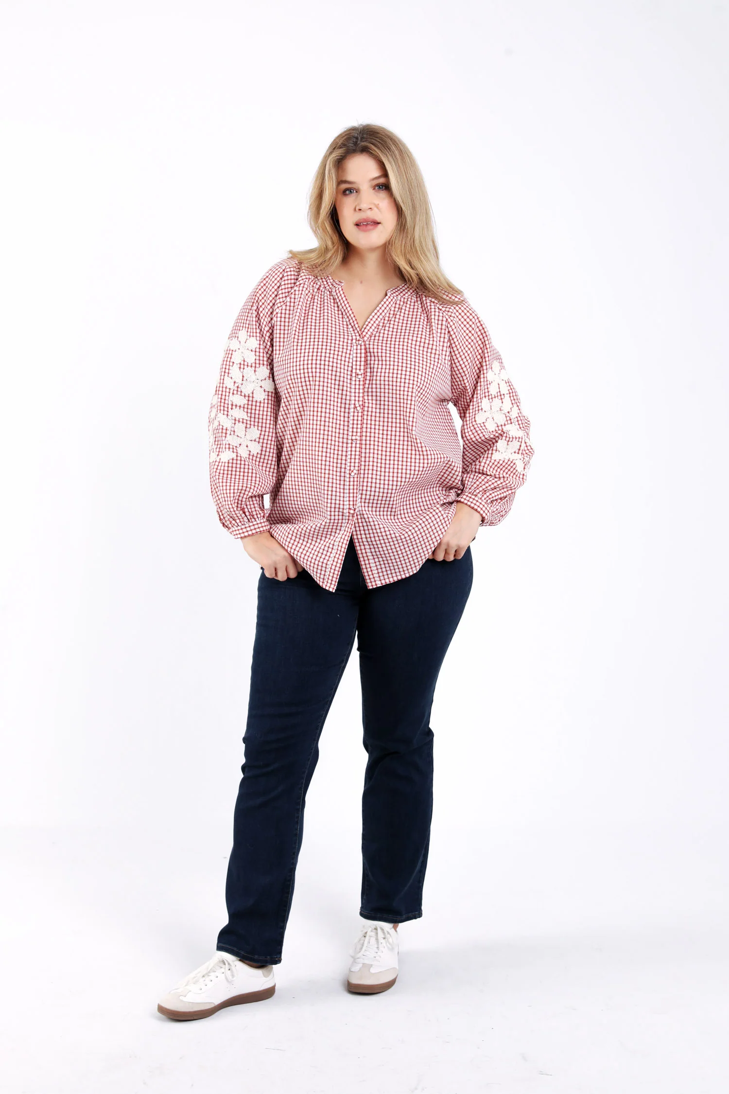 Chemise en coton imprimé vichy - Image 5