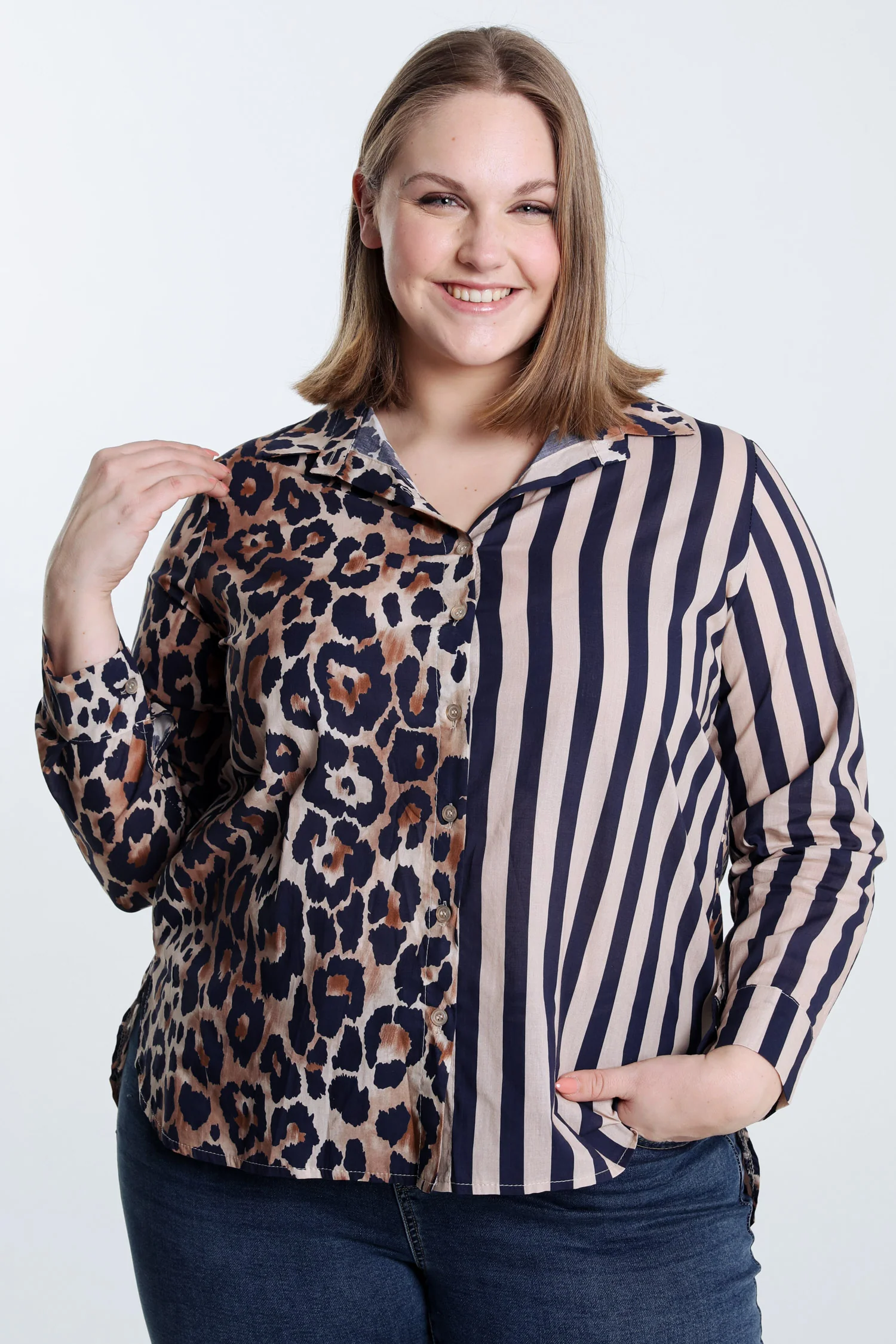 Chemise en coton mix d'imprimé - Image 12