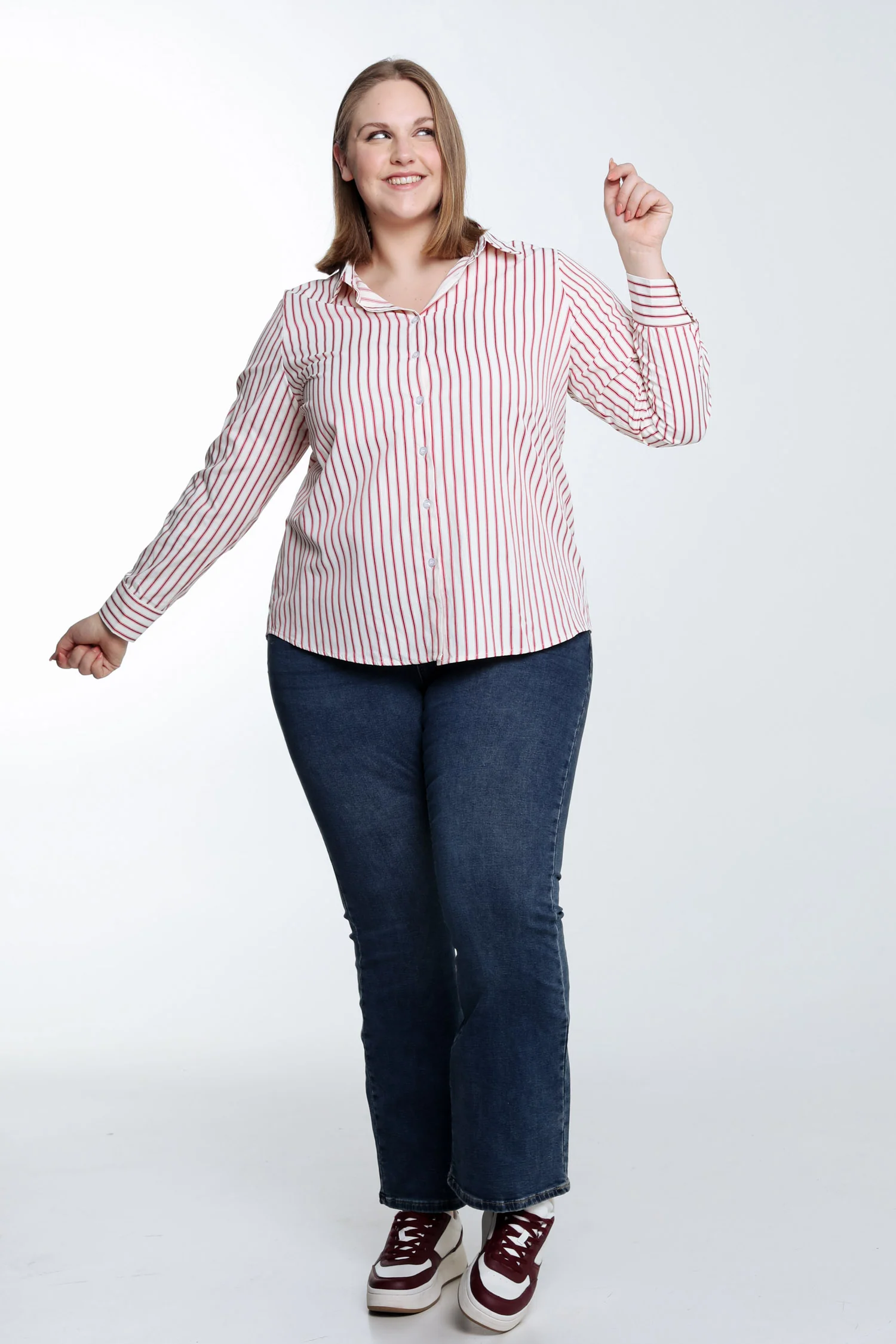 Chemise en coton rayée - Image 8