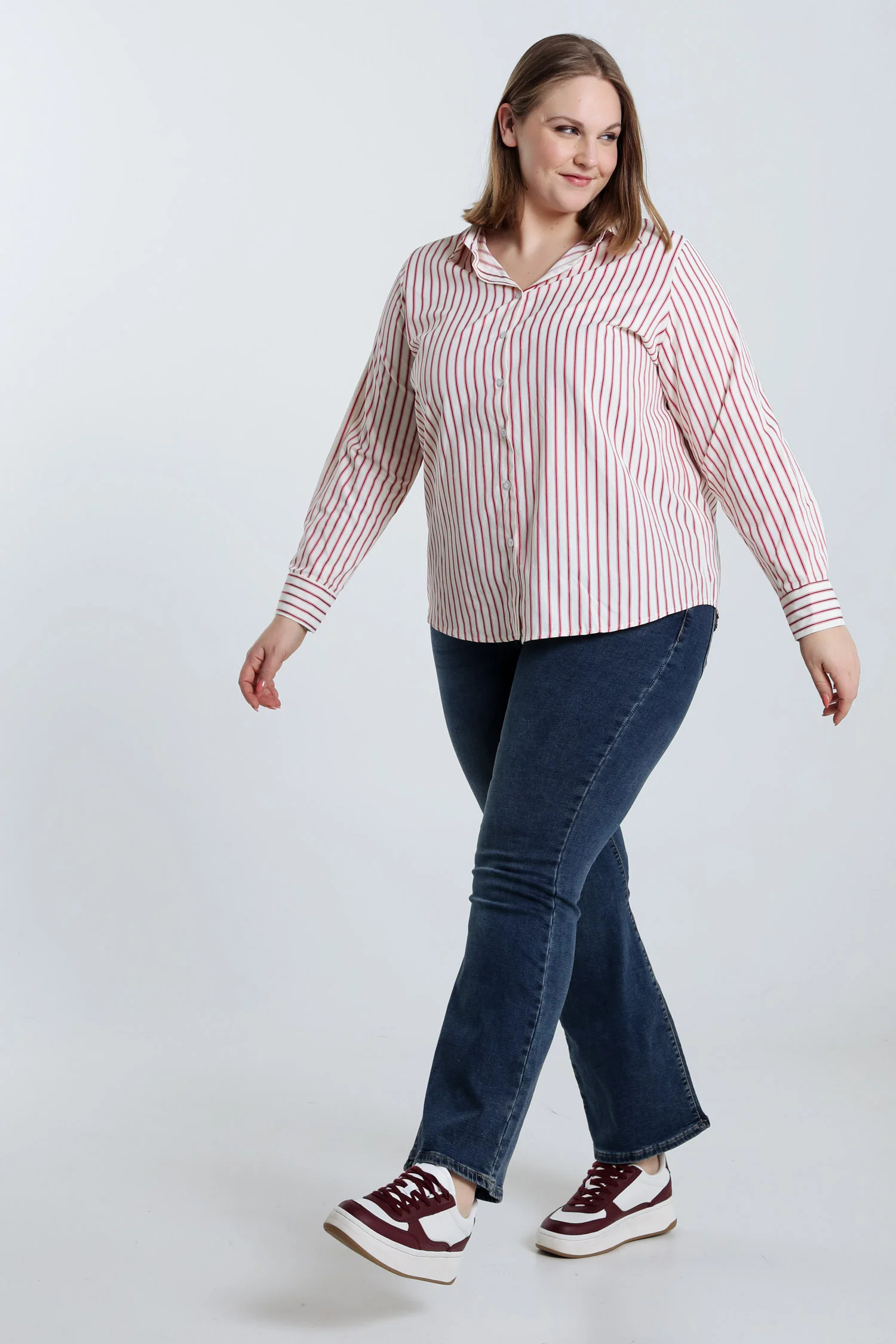 Chemise en coton rayée - Image 9