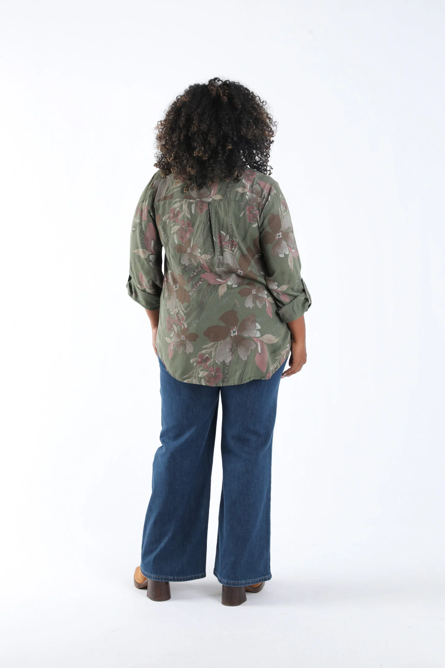 Chemise en lyocel imprimé fleuri - Image 2