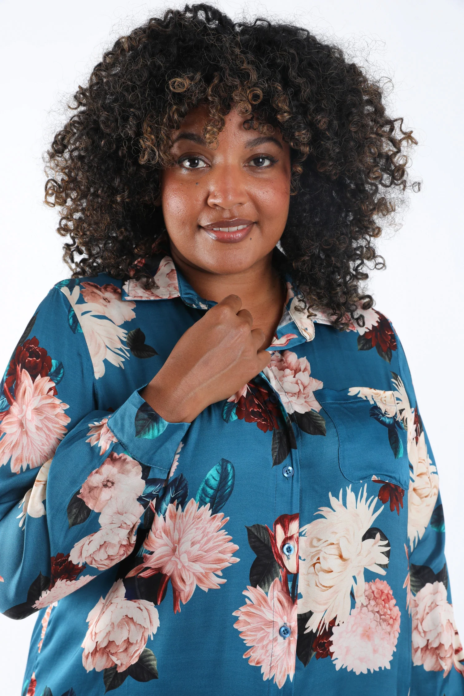 Chemise en viscose imprimé fleuri - Image 3