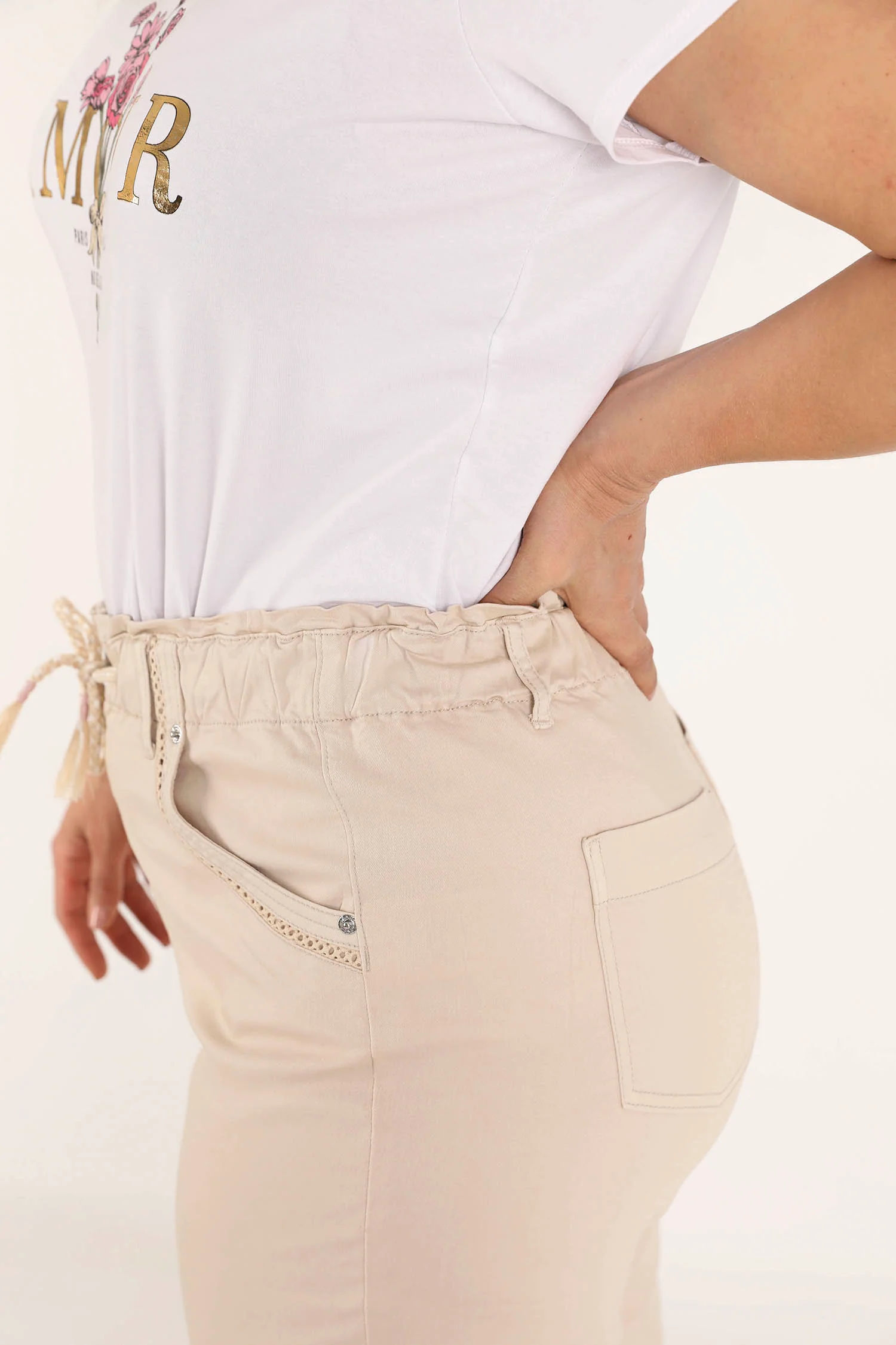 Chino en coton uni - Image 4