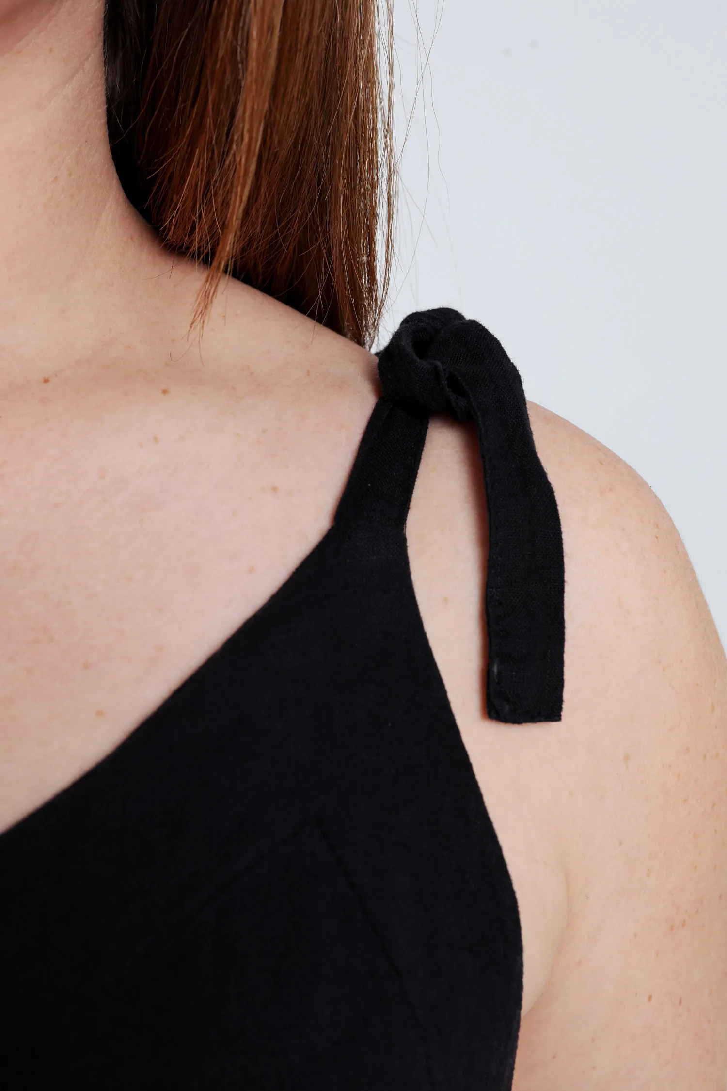 Combinaison en lin et viscose unie - Image 4