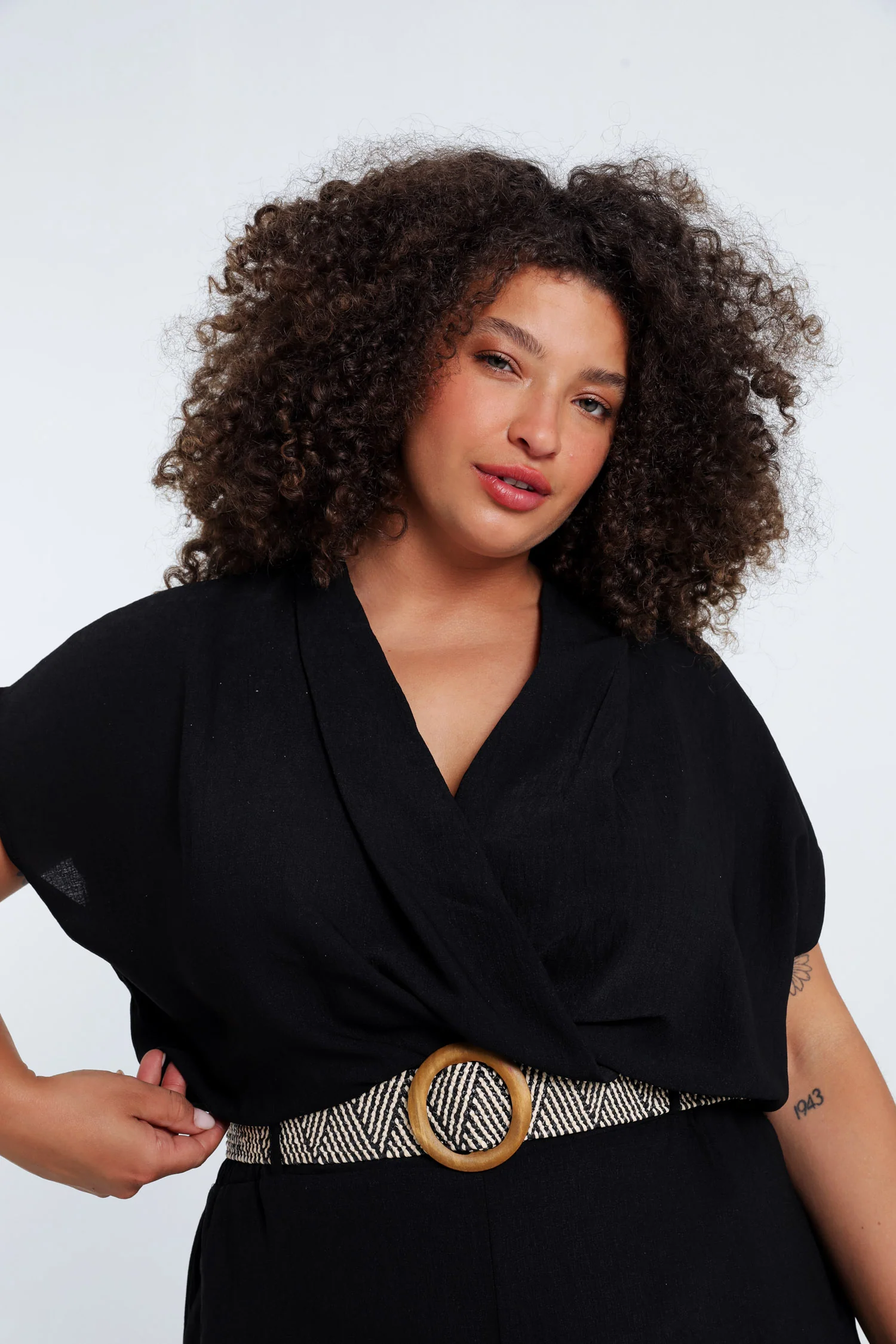 Combinaison unie avec ceinture - Image 15