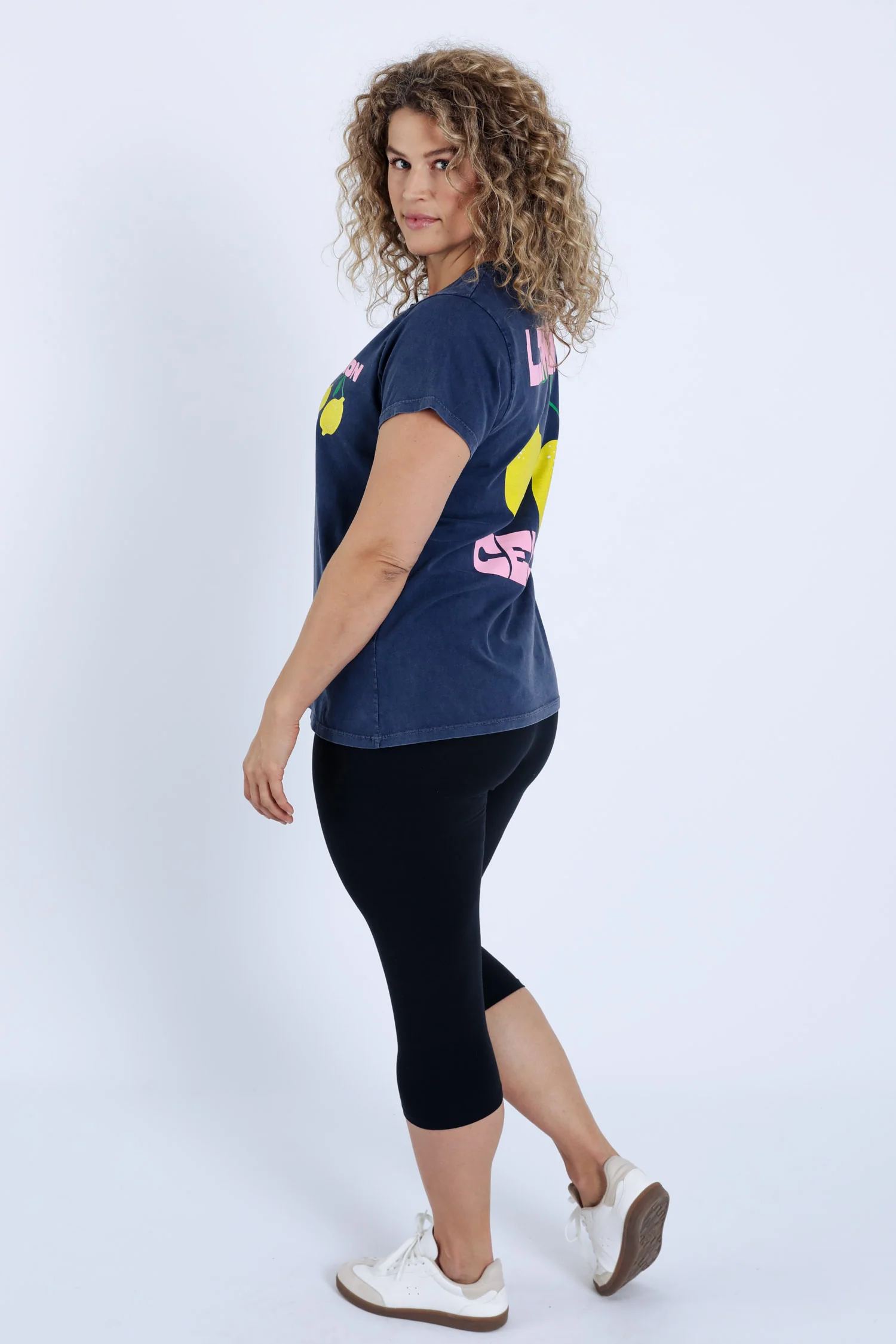 Corsaire legging en coton uni - Image 13