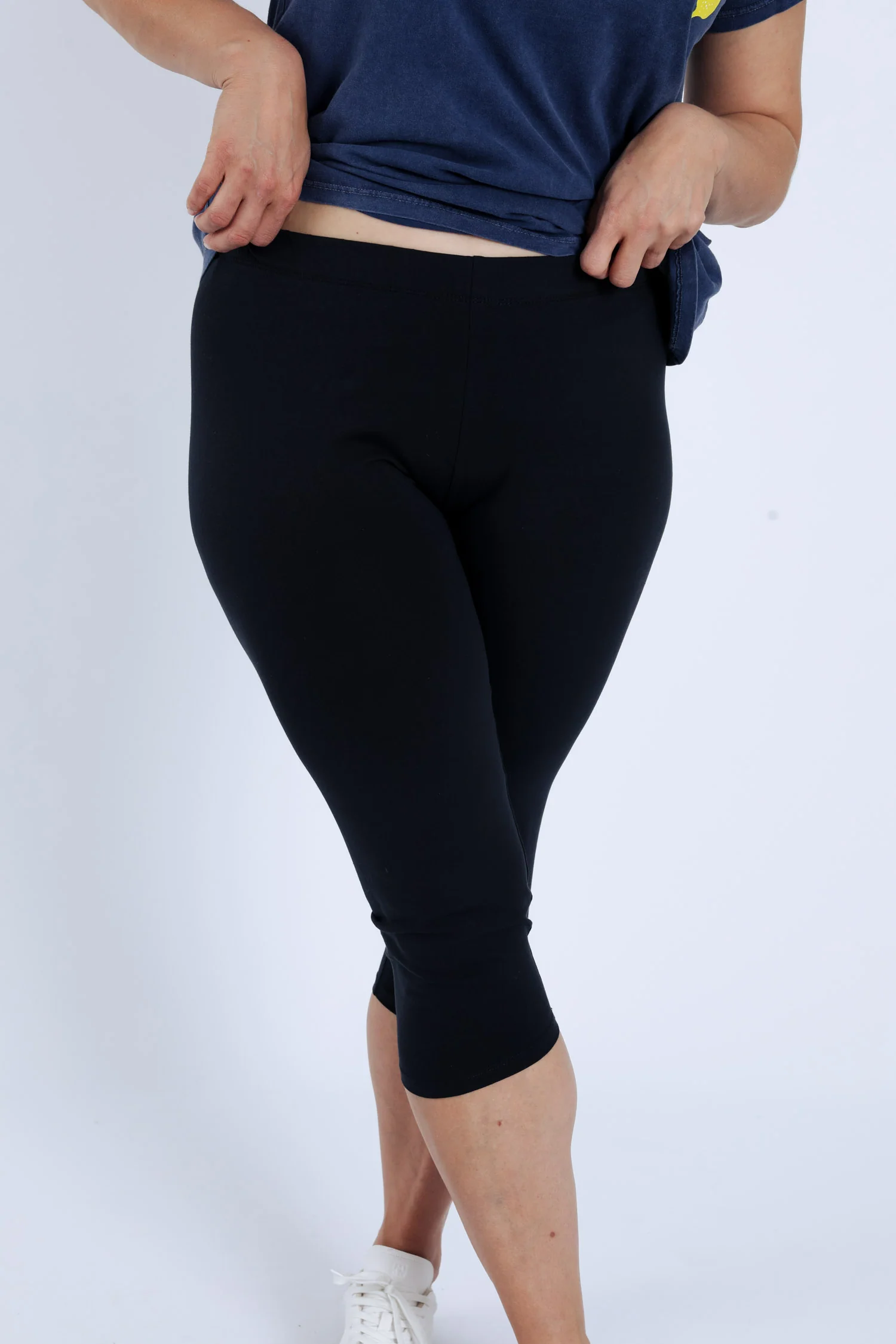 Corsaire legging en coton uni - Image 17