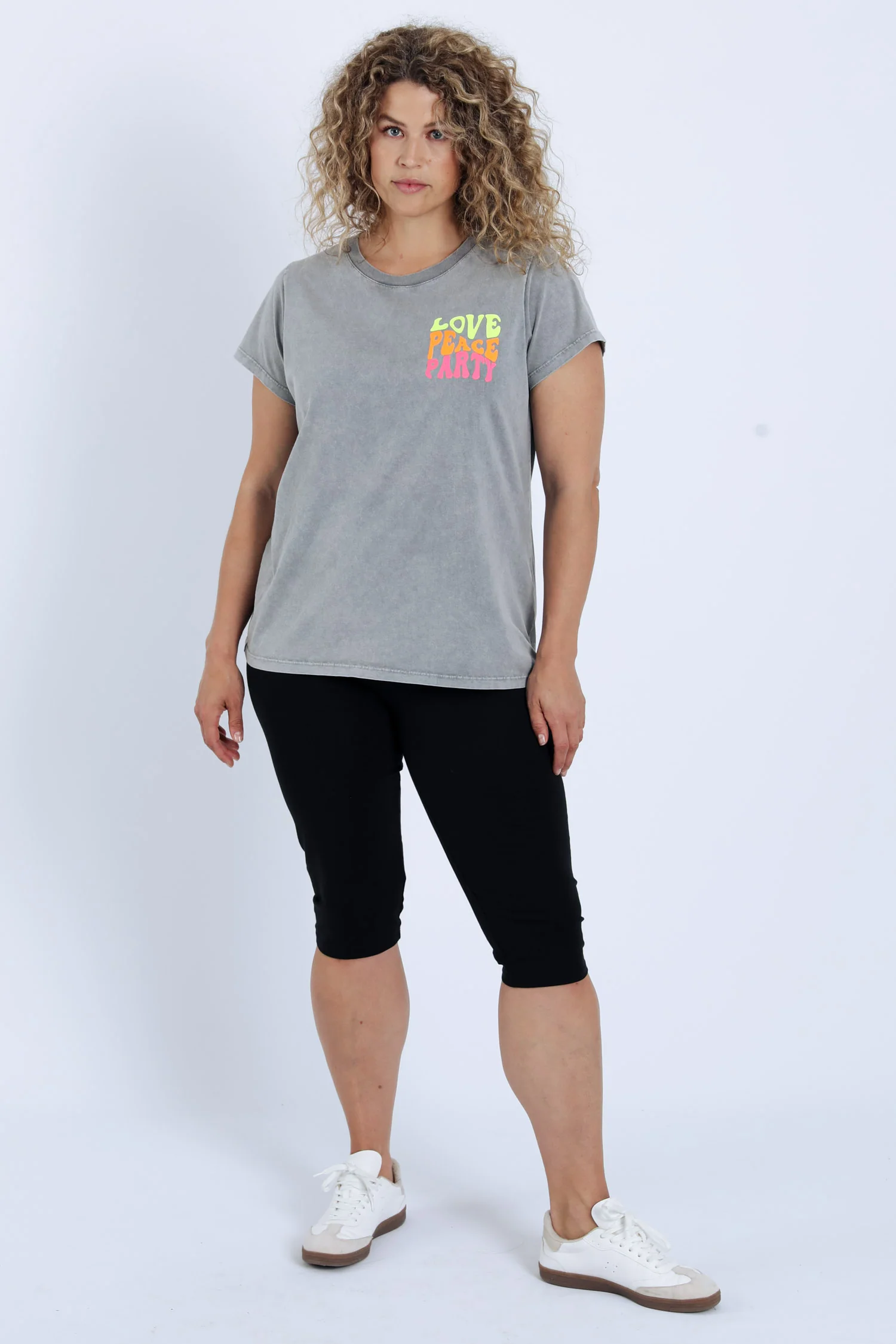 Corsaire legging en coton uni - Image 29