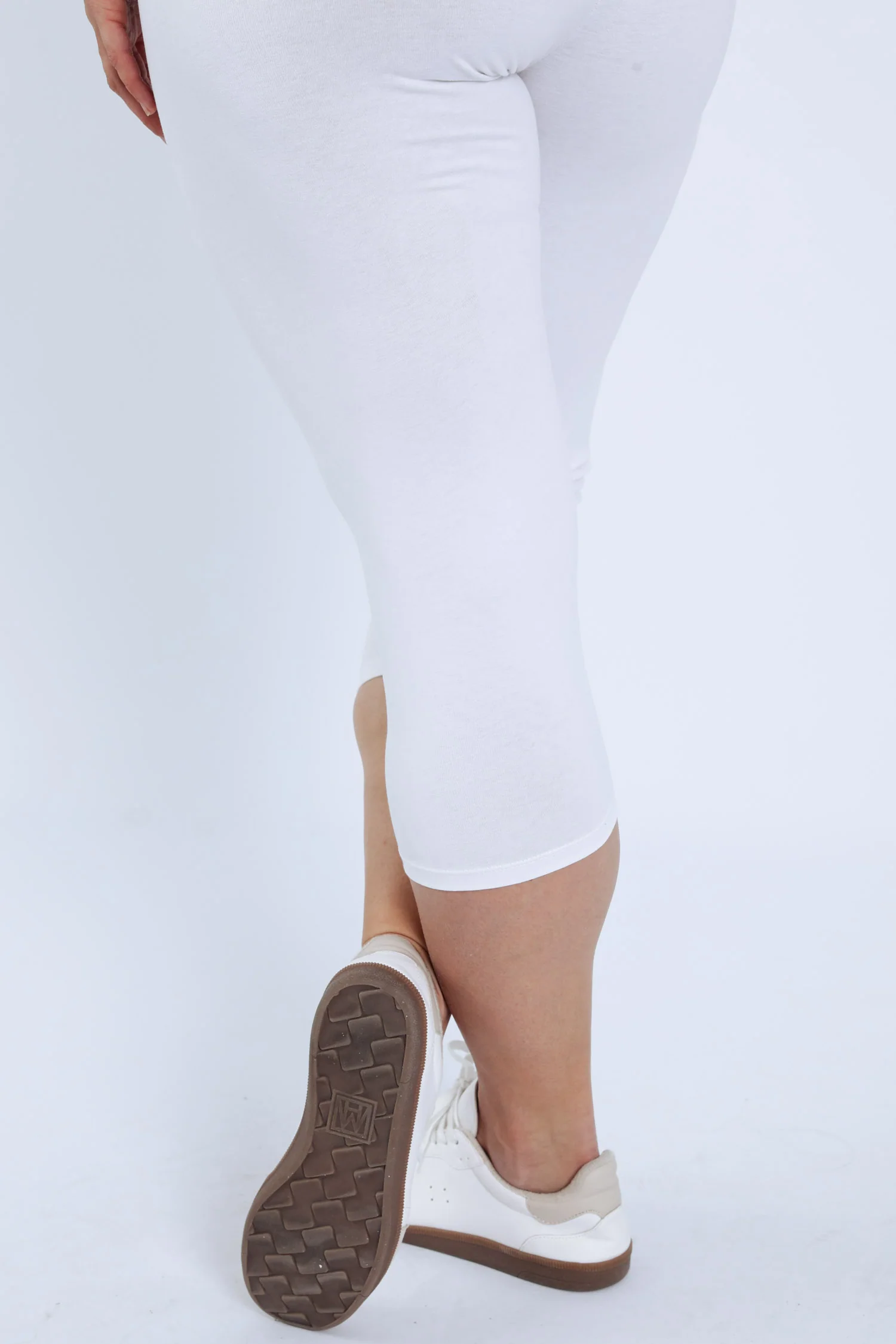Corsaire legging en coton uni - Image 4