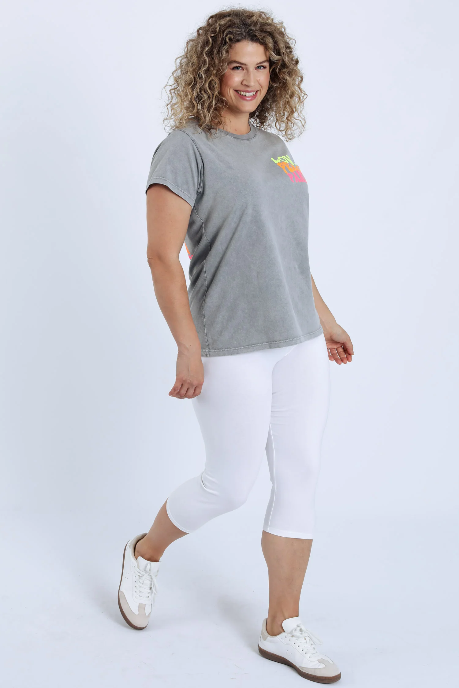 Corsaire legging en coton uni - Image 8