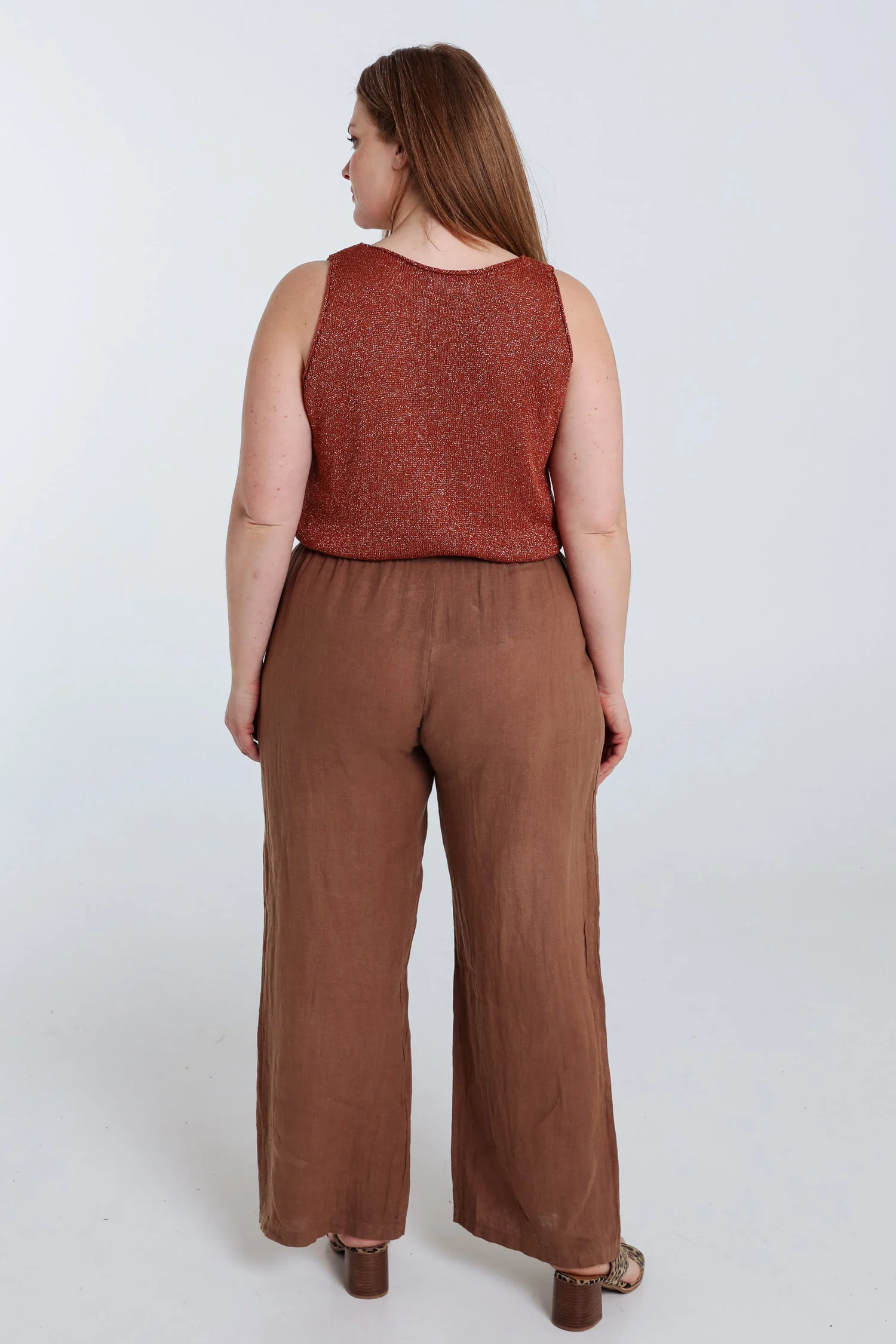 Débardeur en maille uni avec lurex - Image 13