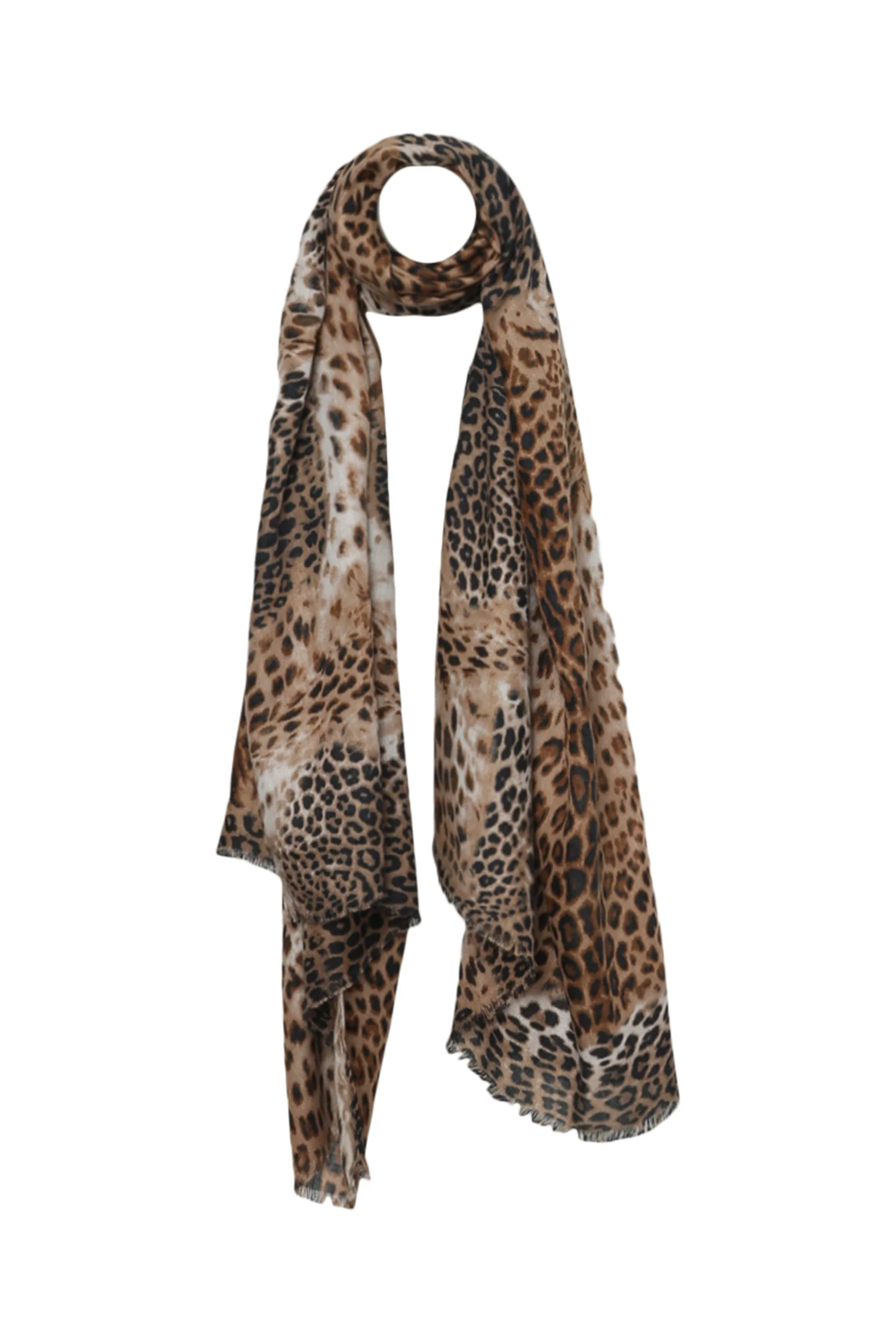 Foulard imprimé léopard
