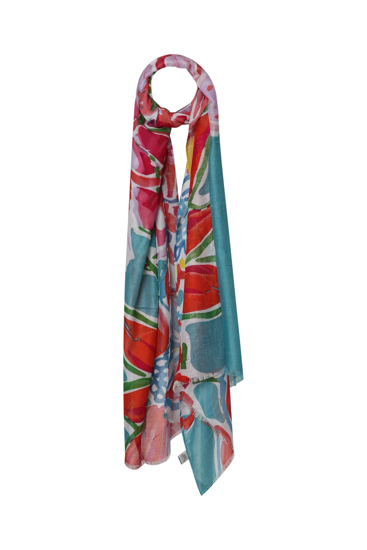 Foulard imprimé tropical