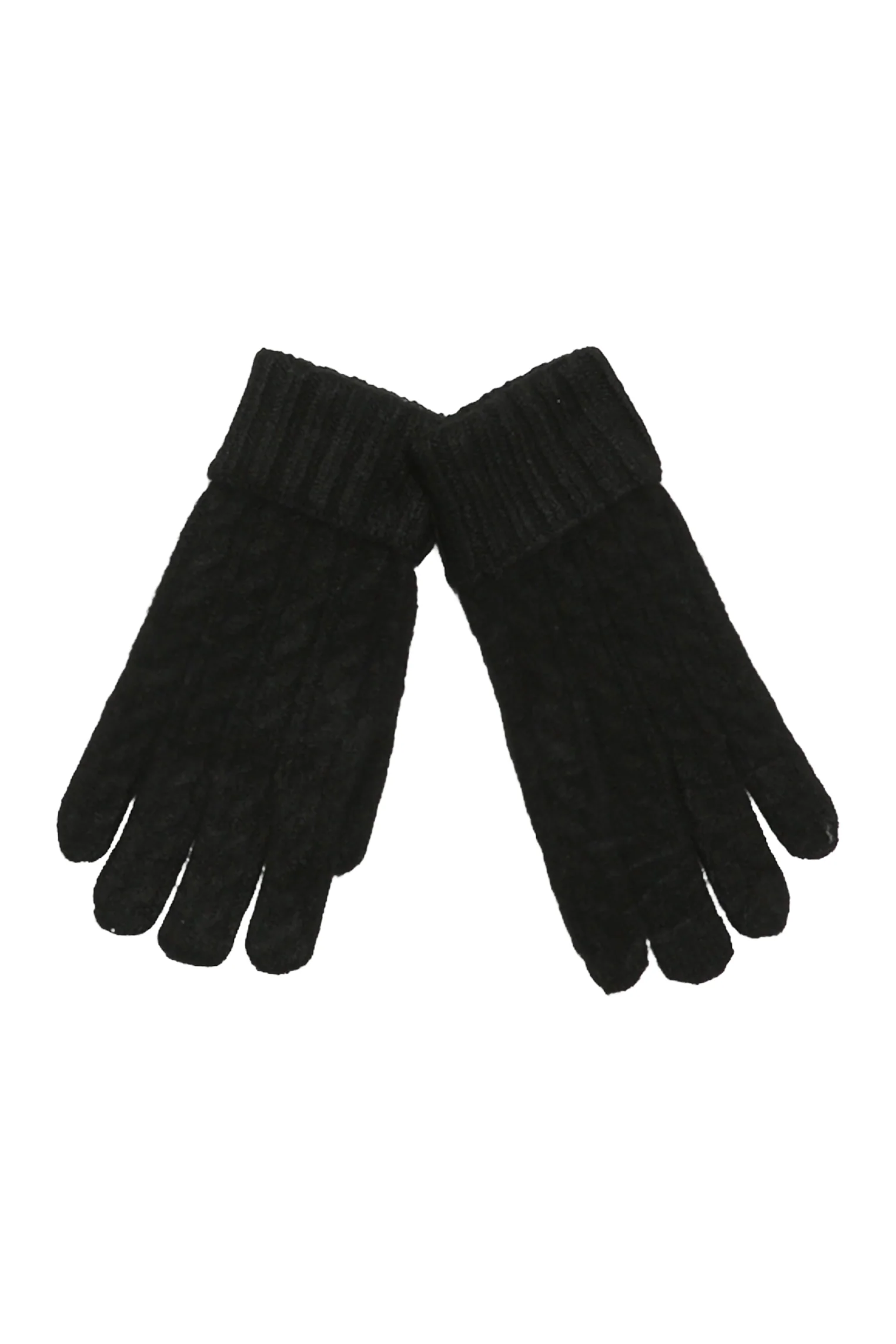 Gants Ă torsades unis
