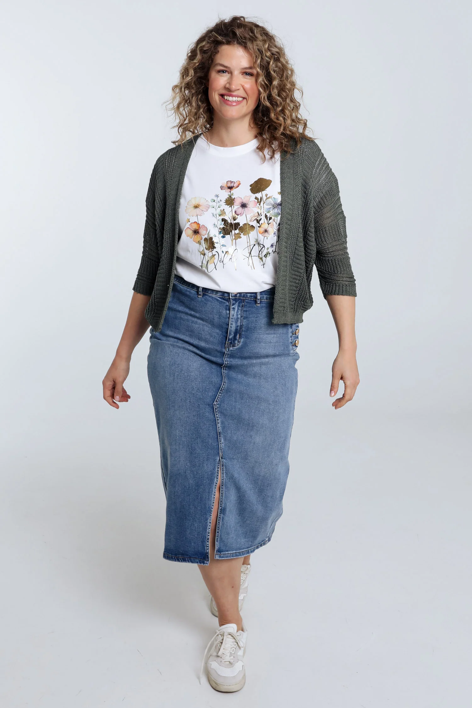 Gilet ajouré uni - Image 20