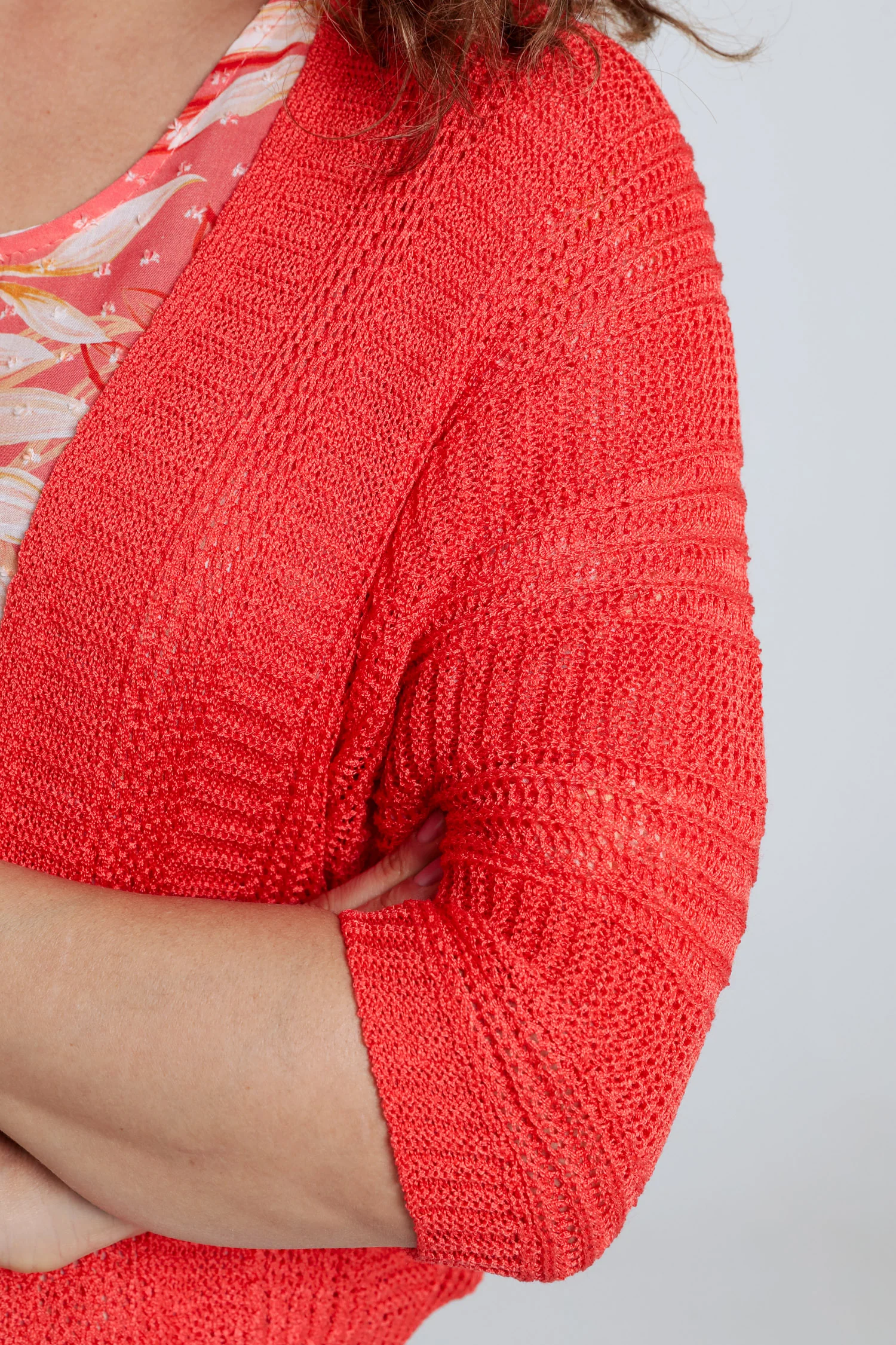 Gilet ajouré uni - Image 36