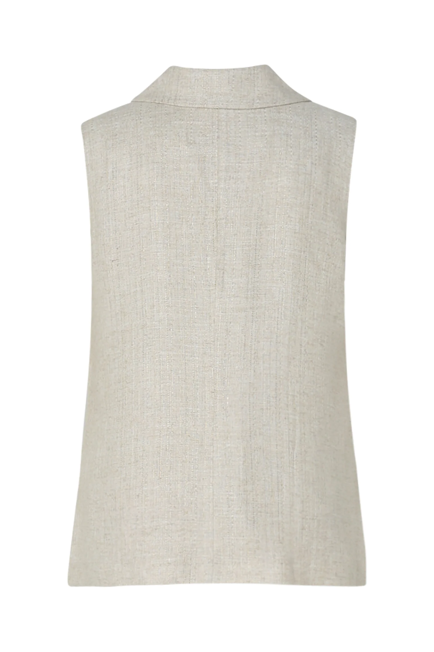 Gilet en viscose et lin avec lurex - Image 11