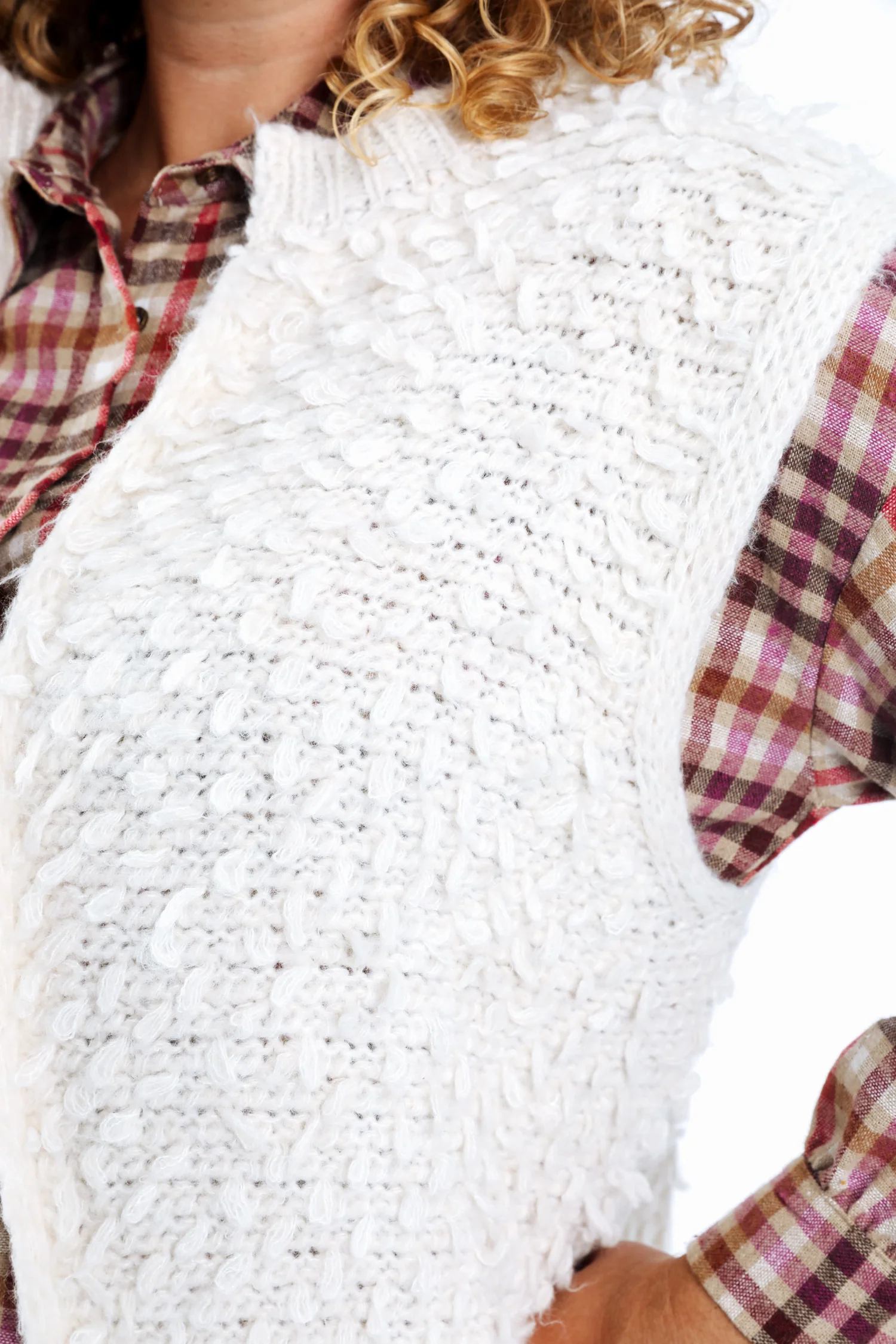 Gilet sans manches uni - Image 4