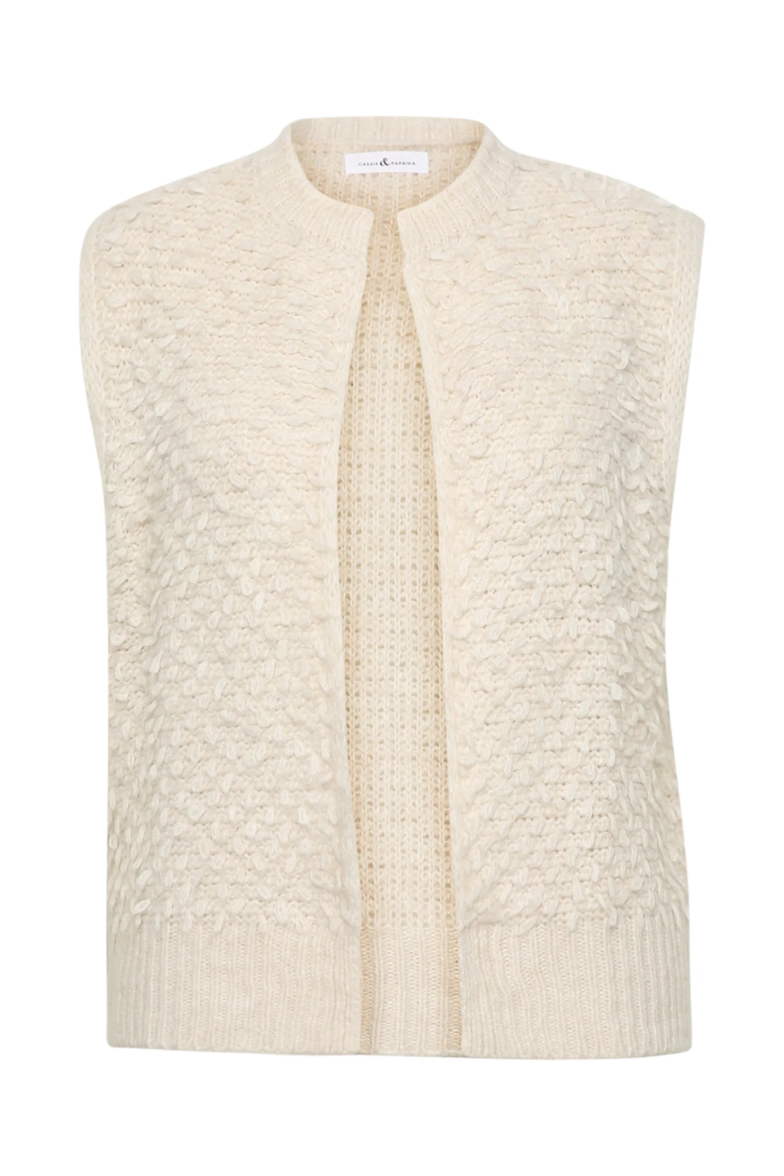 Gilet sans manches uni - Image 7