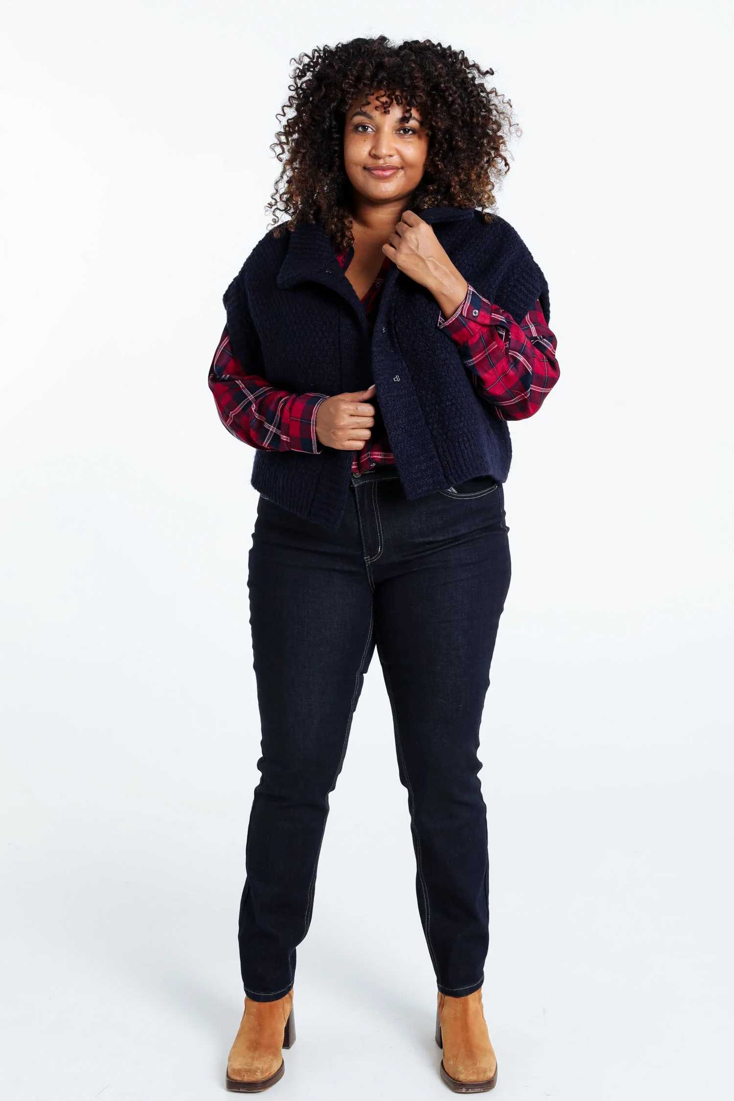 Gilet sans manches uni - Image 18