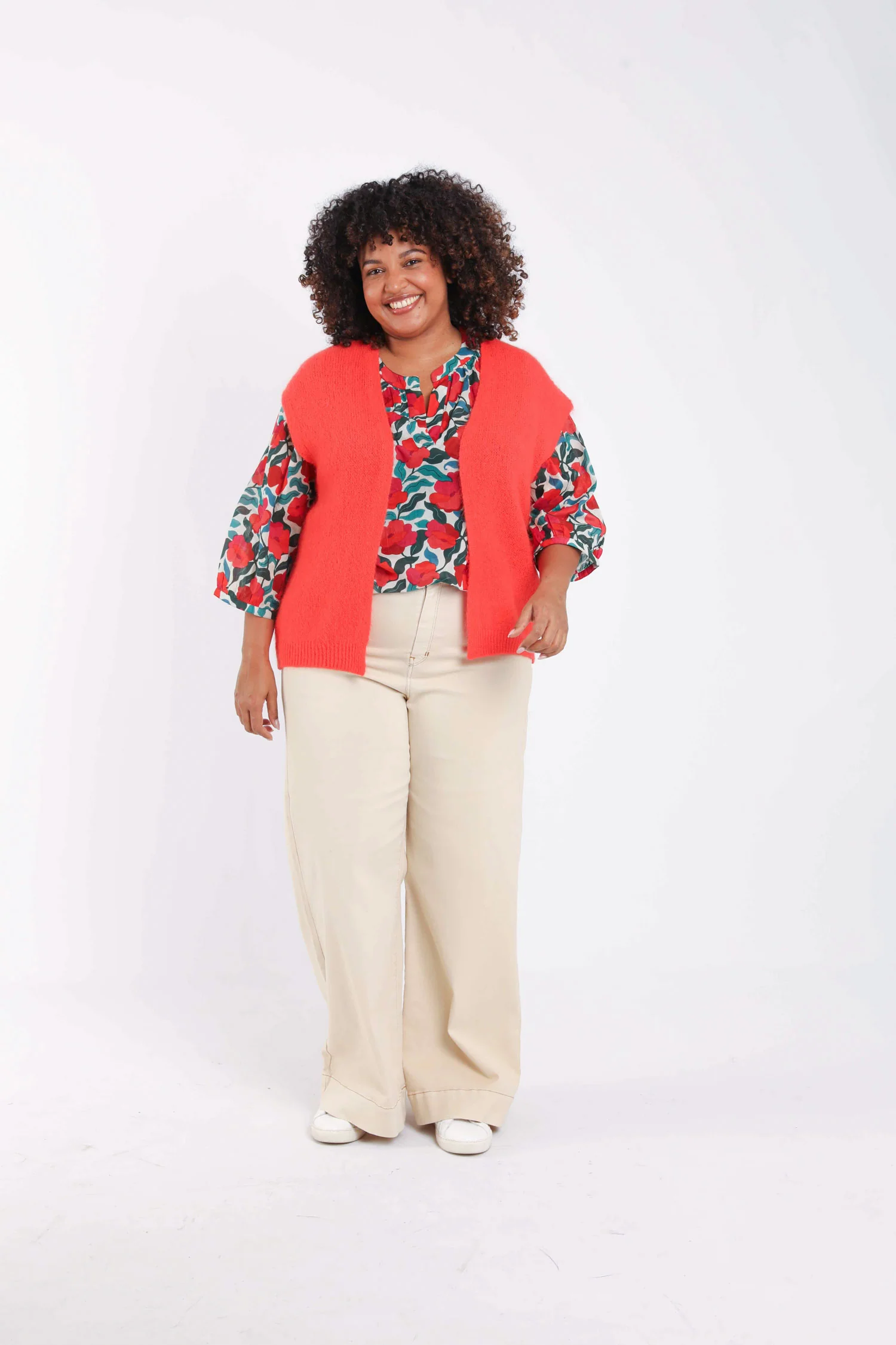Gilet sans manches uni - Image 6