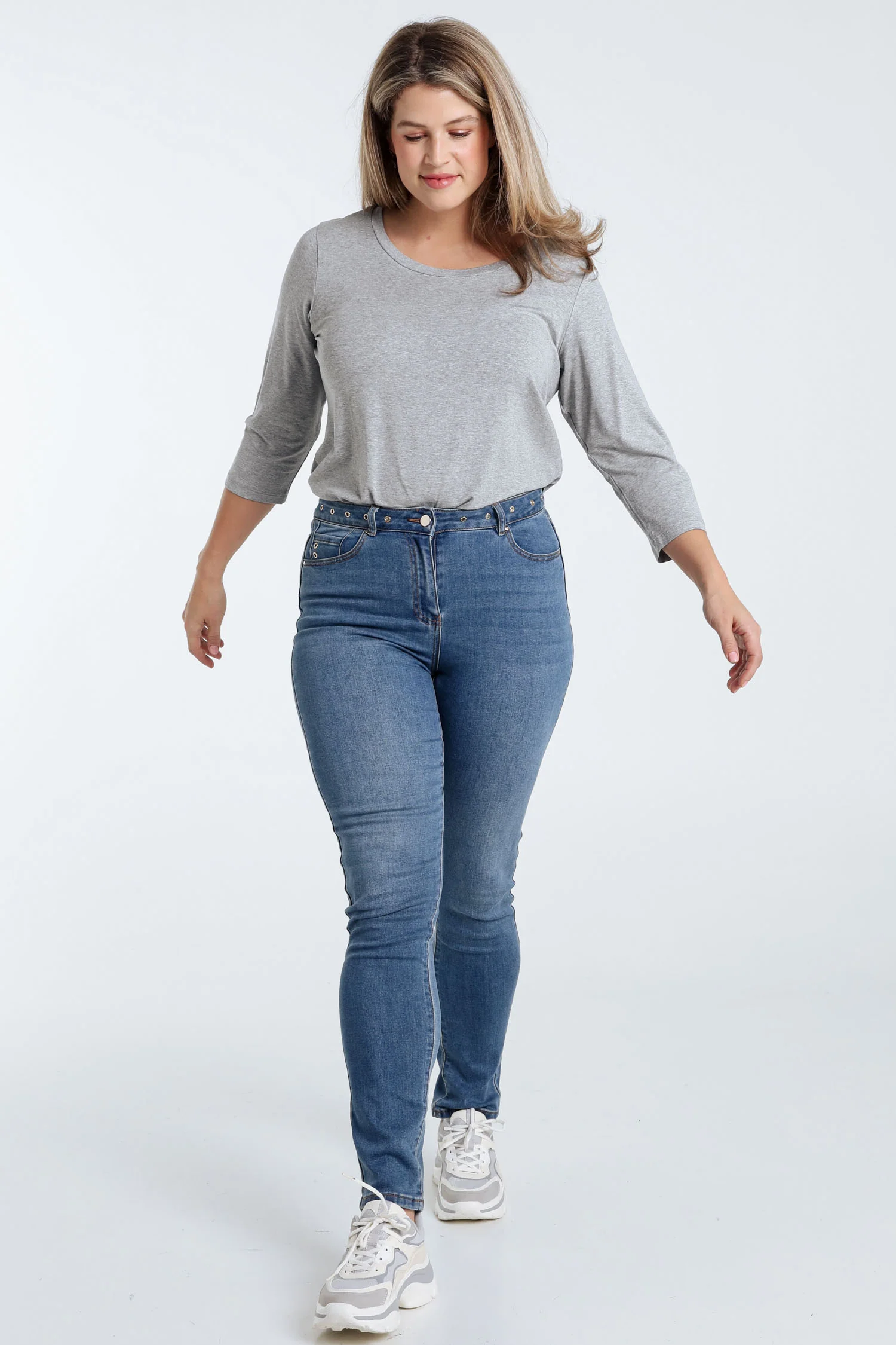 Jean slim Louise L32 œillets - Image 7