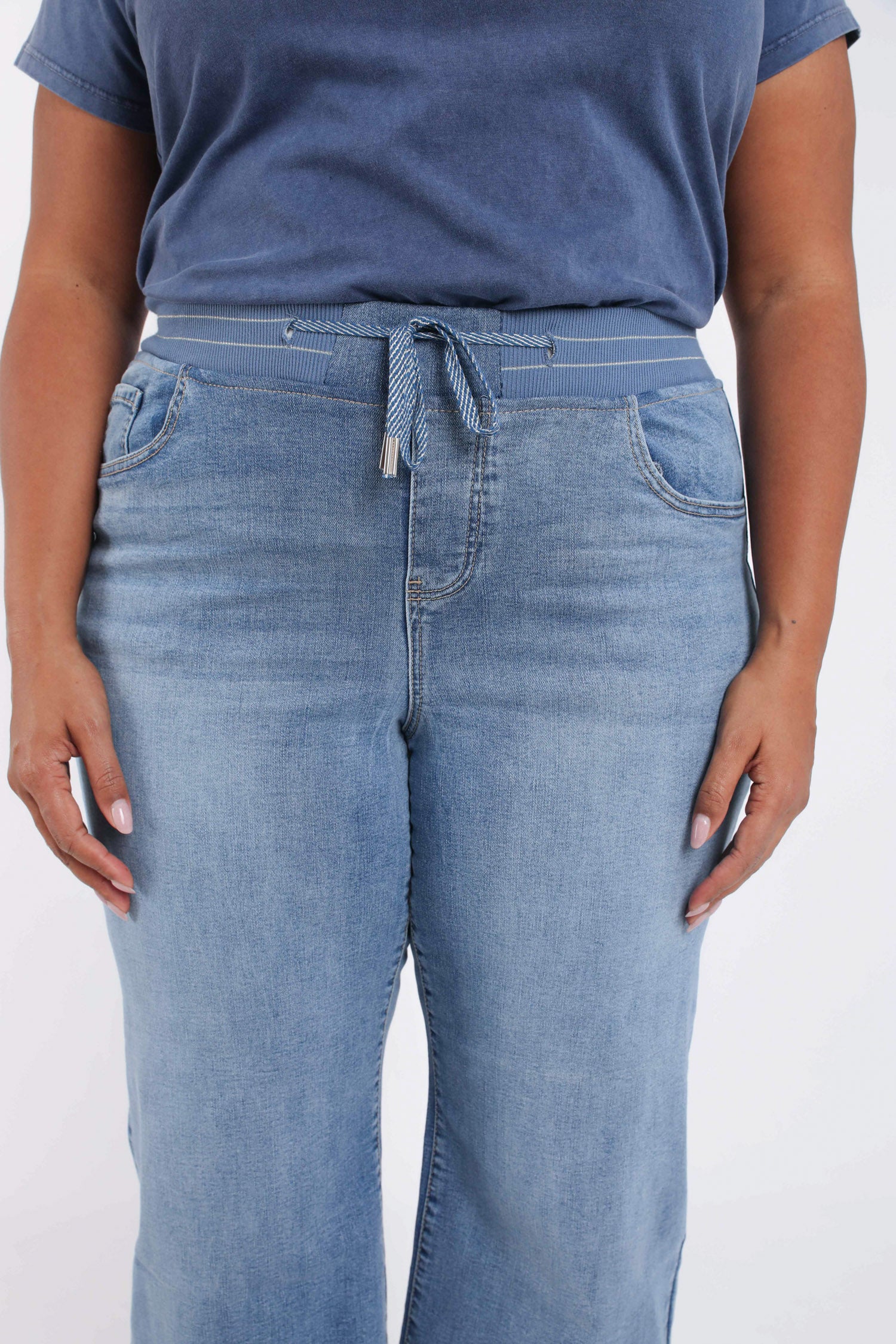 Jegging large Lolly 7/8 en denim - Image 5