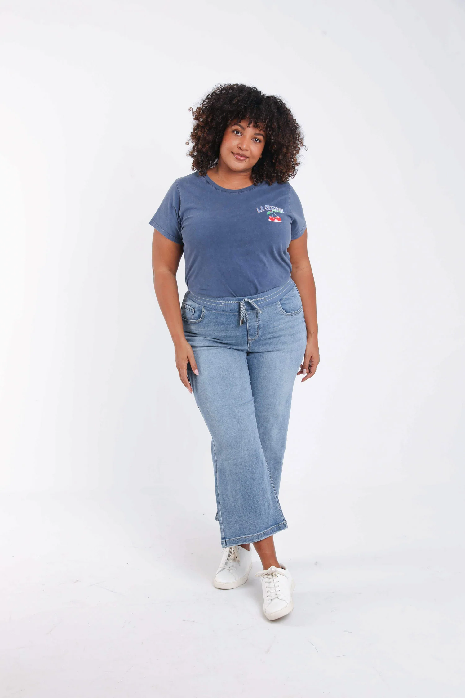 Jegging large Lolly 7/8 en denim - Image 9