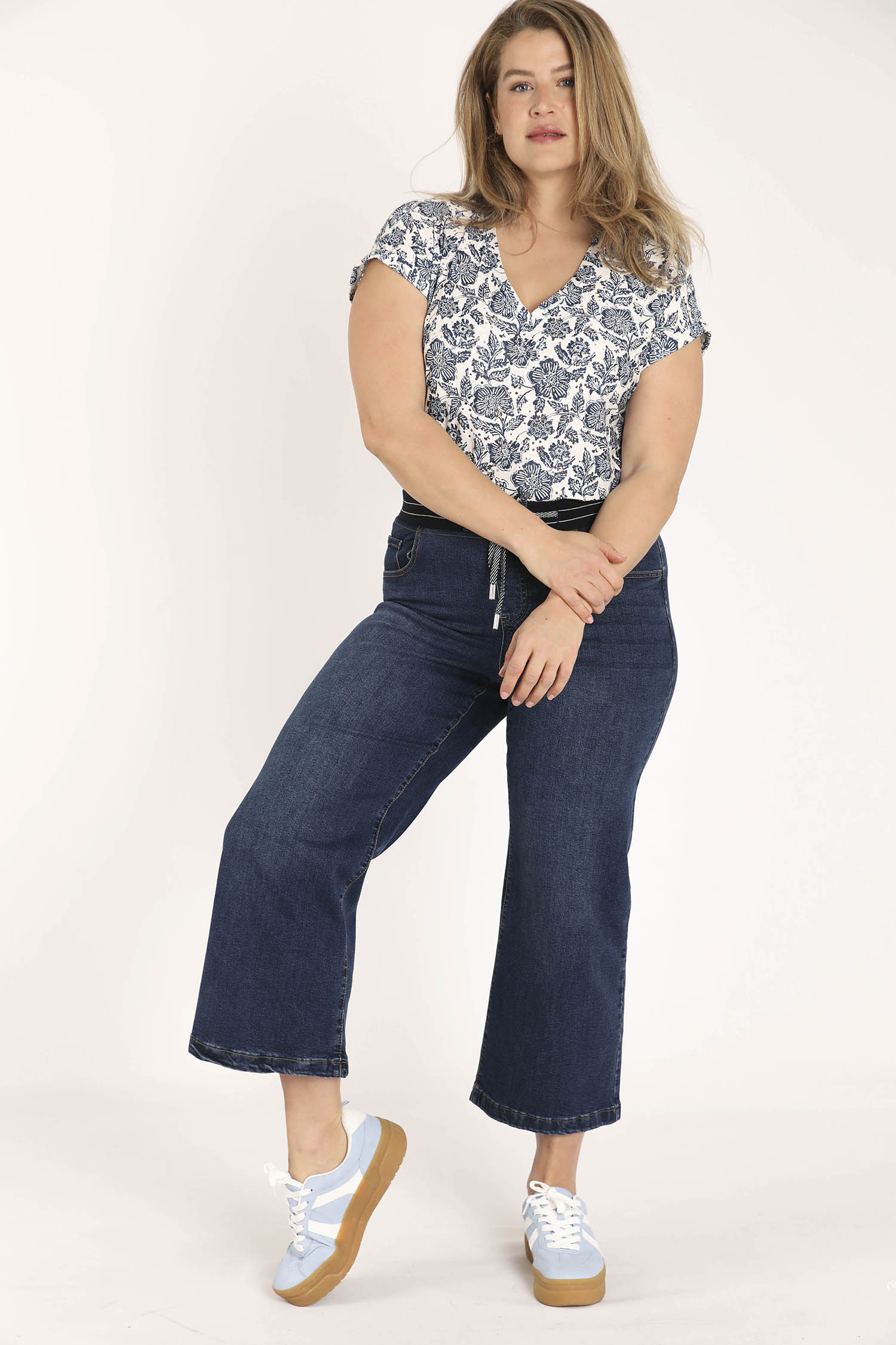 Jegging large Lolly 7/8 en denim - Image 6