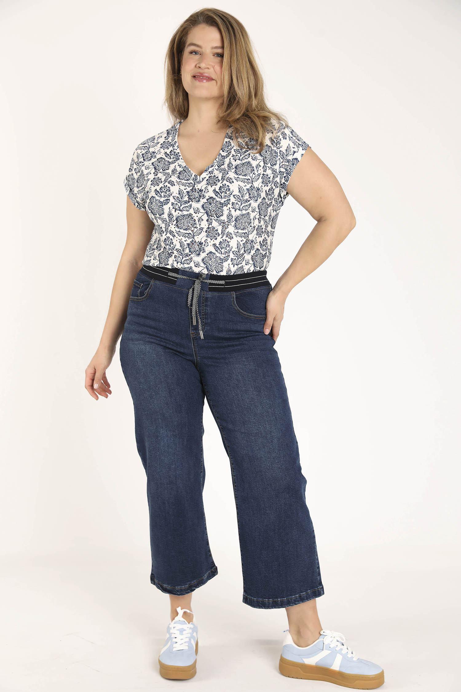 Jegging large Lolly 7/8 en denim - Image 8