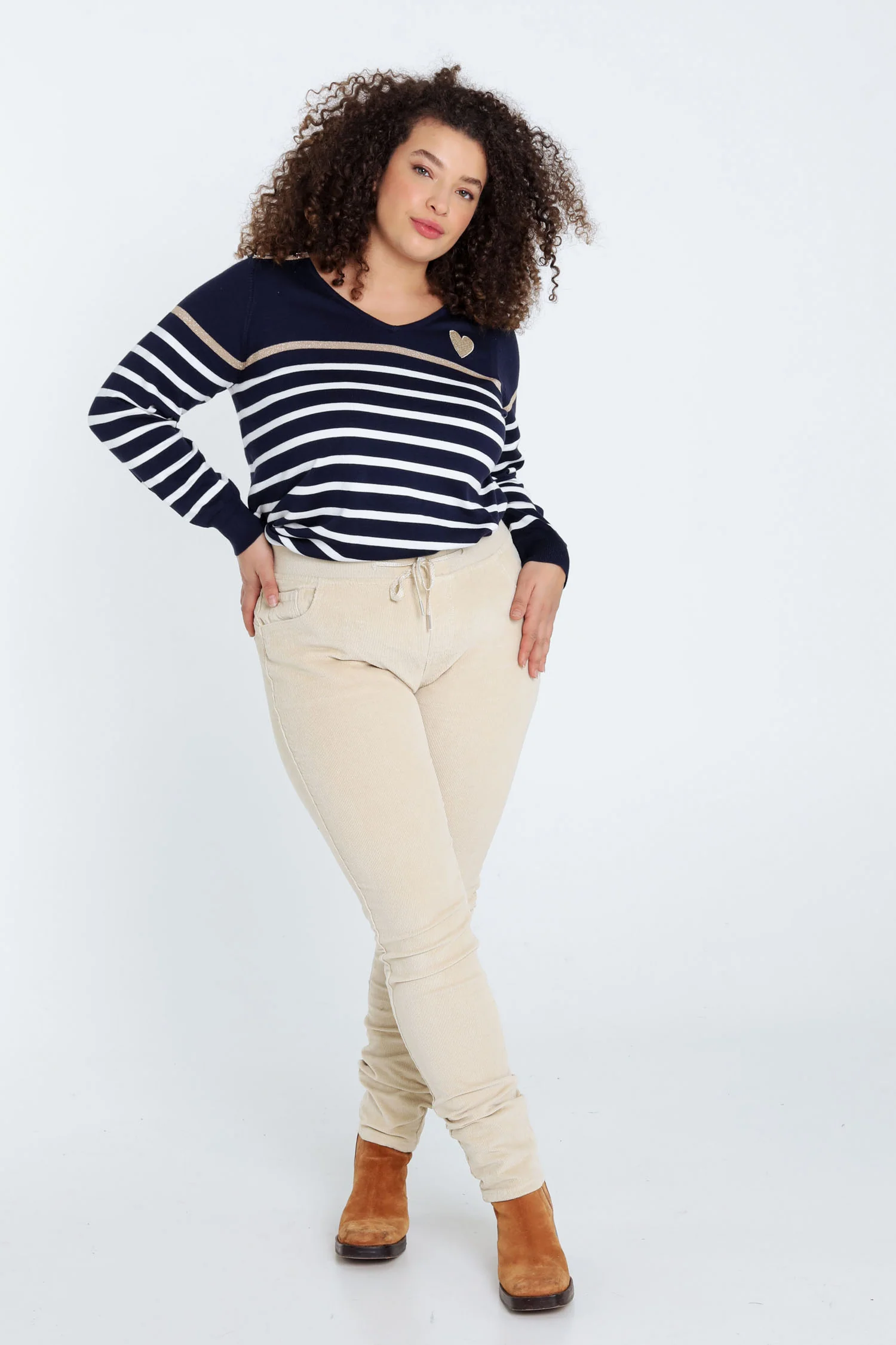 Jegging slim en velours - Image 17