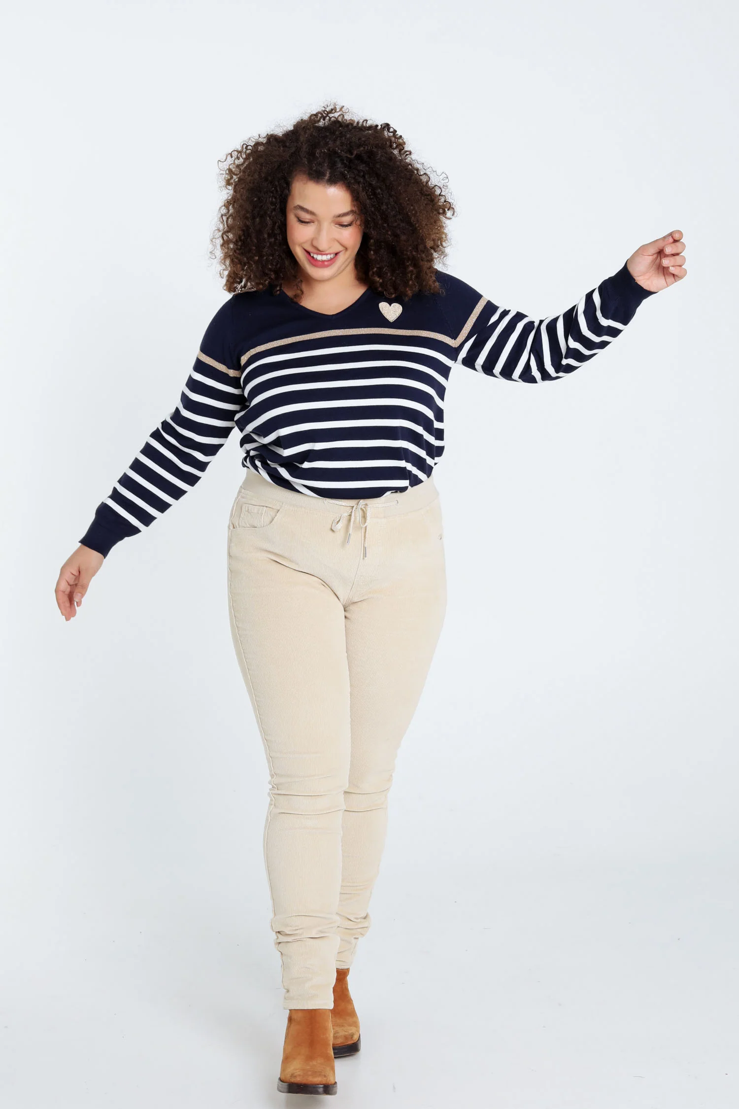 Jegging slim en velours - Image 19