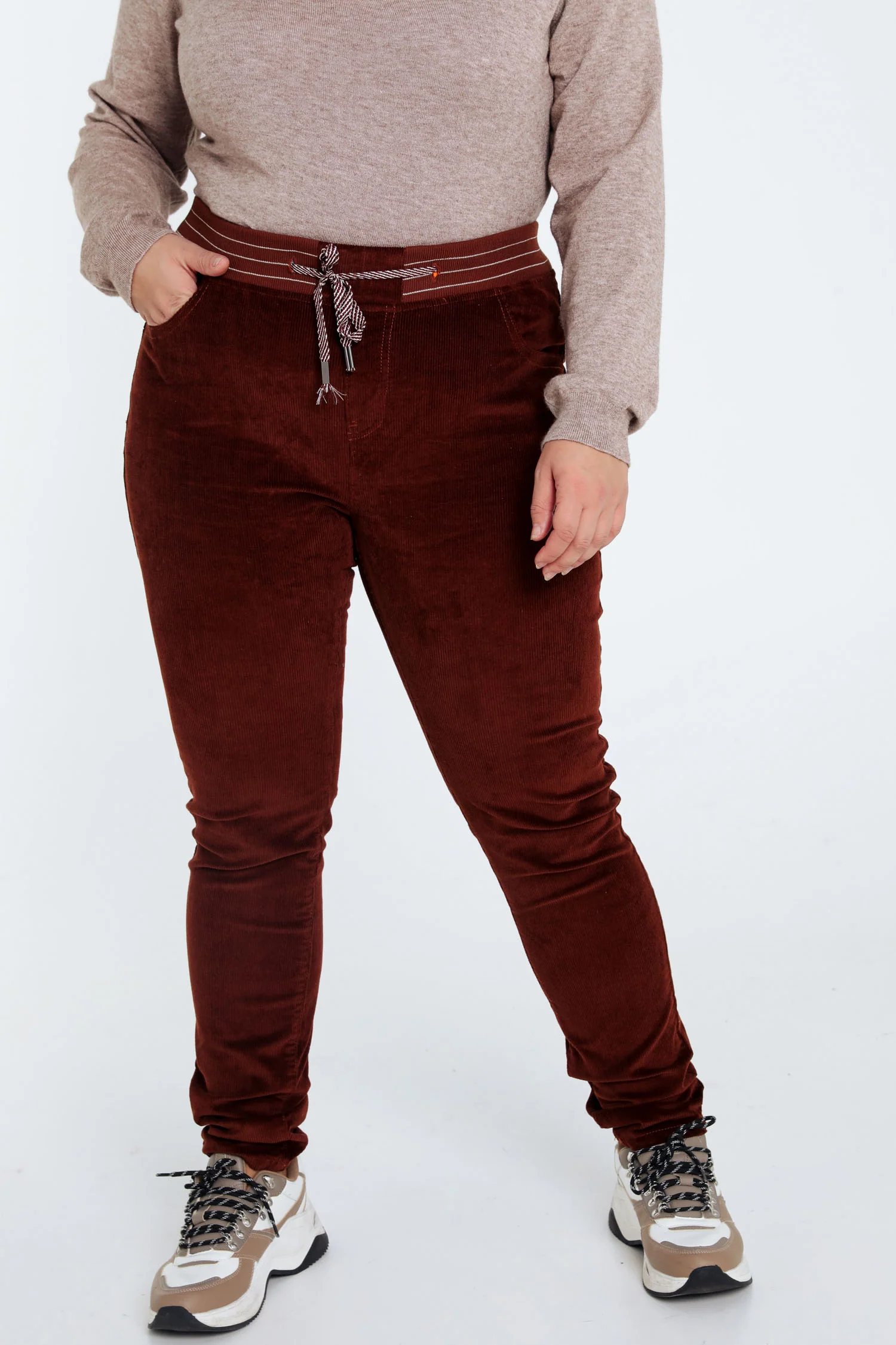 Jegging slim en velours - Image 22