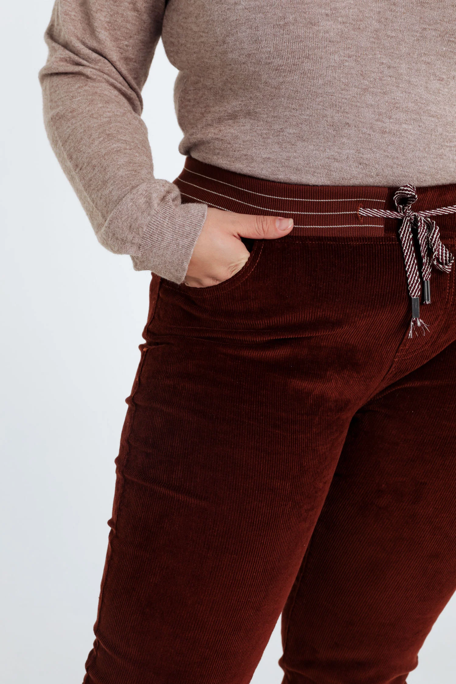 Jegging slim en velours - Image 27