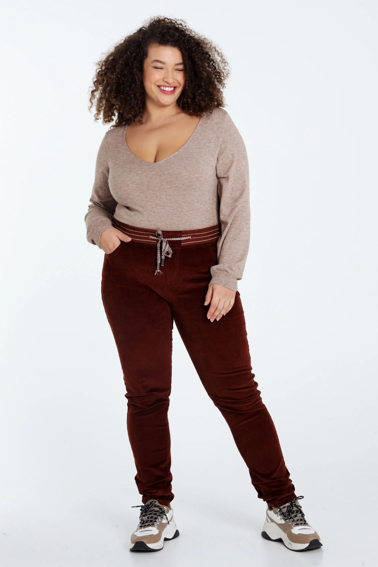 Jegging slim en velours - Image 29