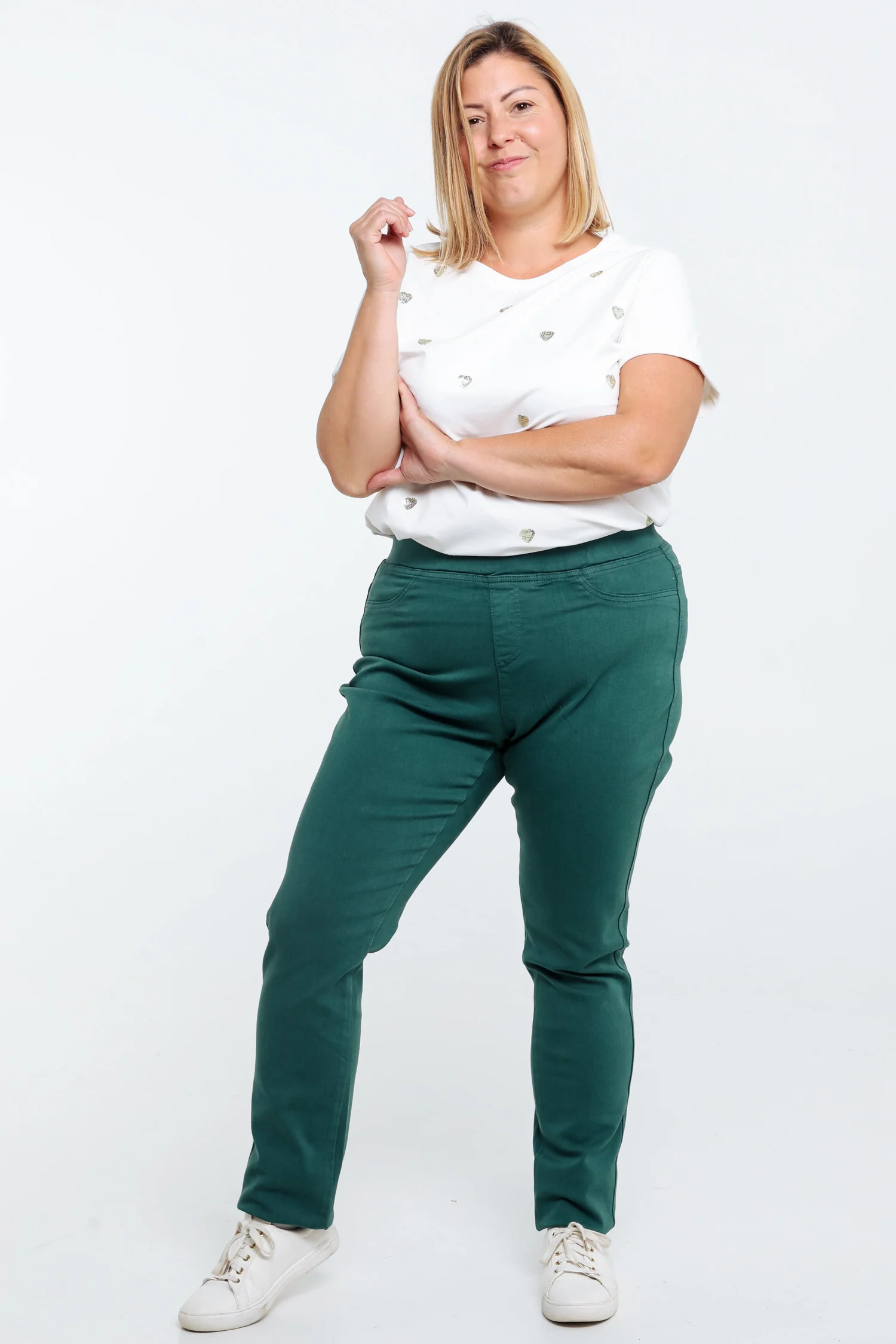 Jegging slim Lolly L32 en coton bio - Image 6