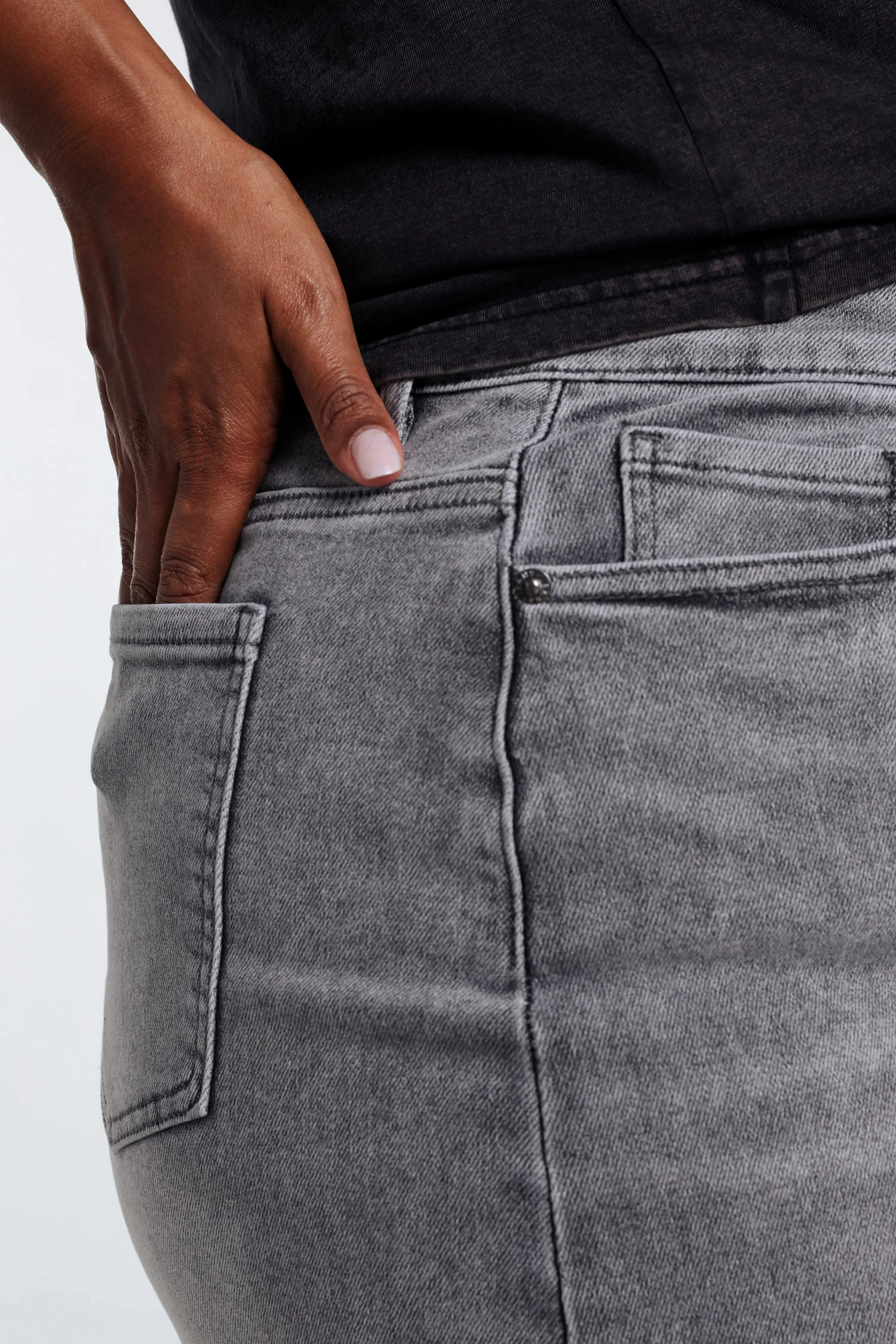 Jupe fendue en jeans - Image 6