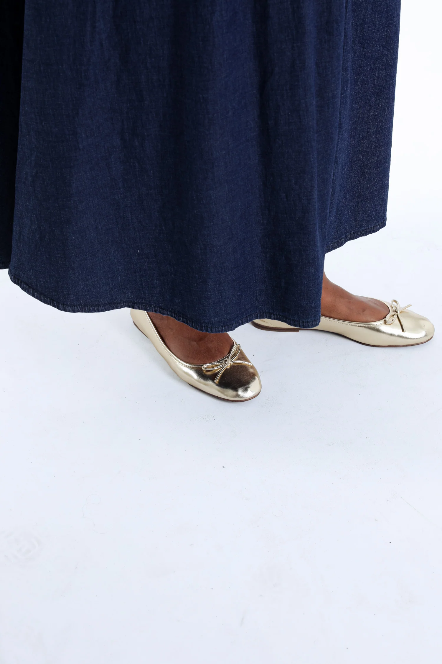 Jupe longue en jeans souple - Image 4