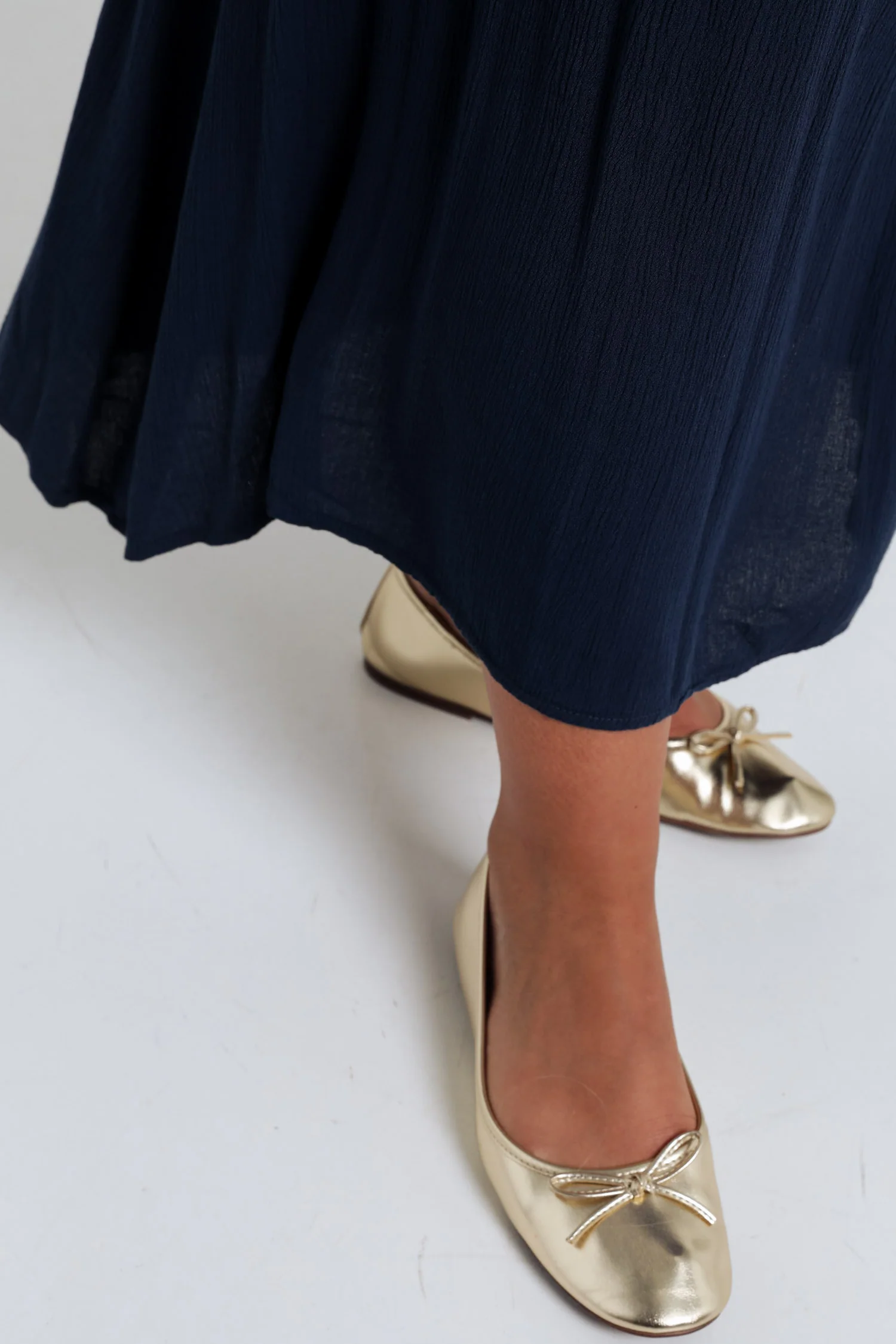 Jupe longue en viscose unie - Image 4