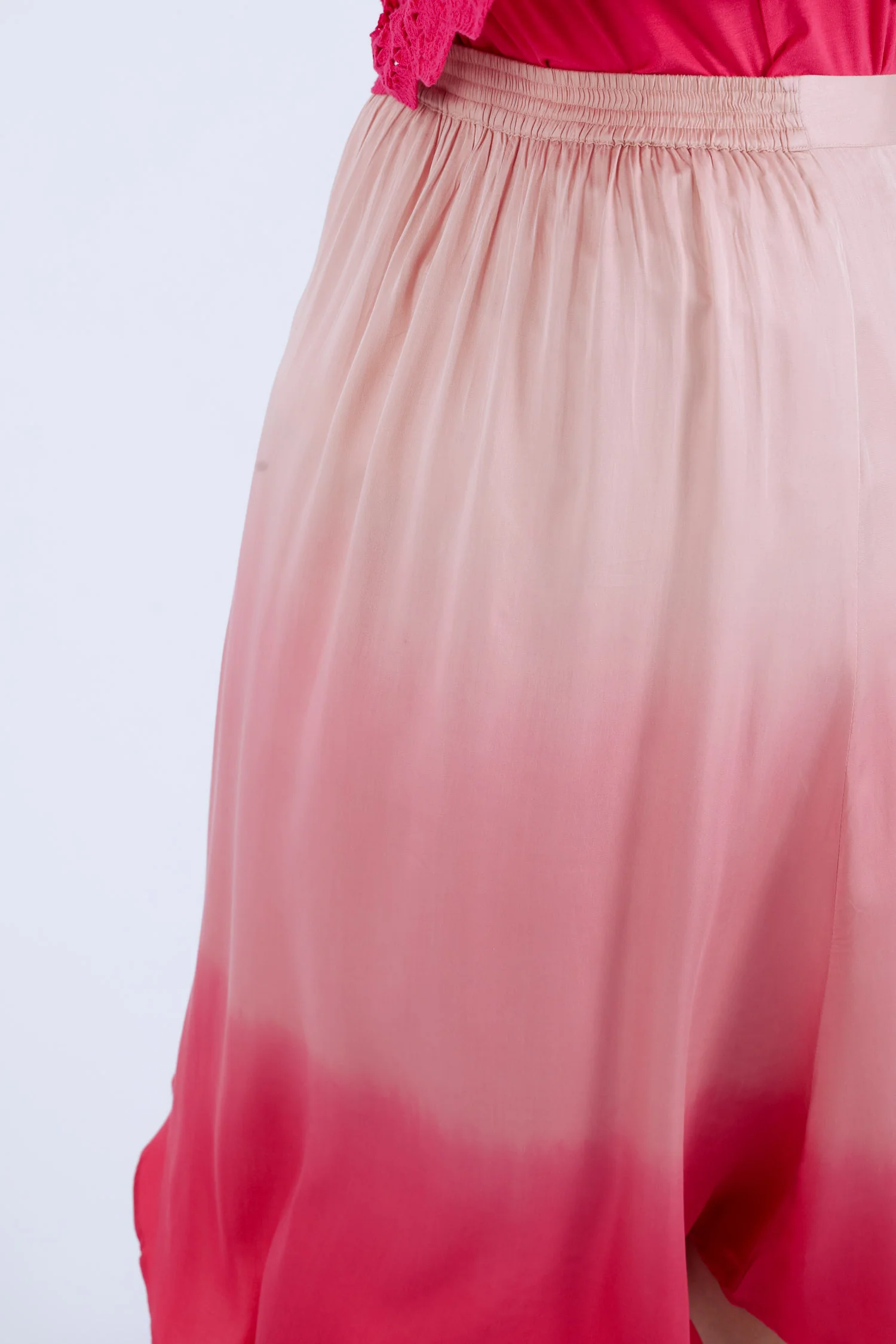 Jupe mi-longue en viscose tie&dye - Image 6