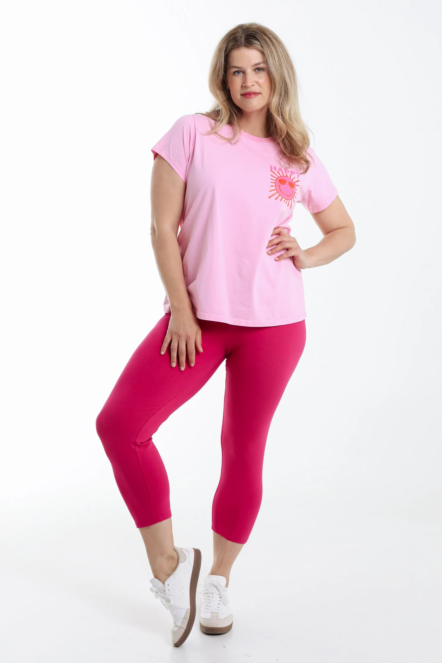 Legging 3/4 en coton bio - Image 30